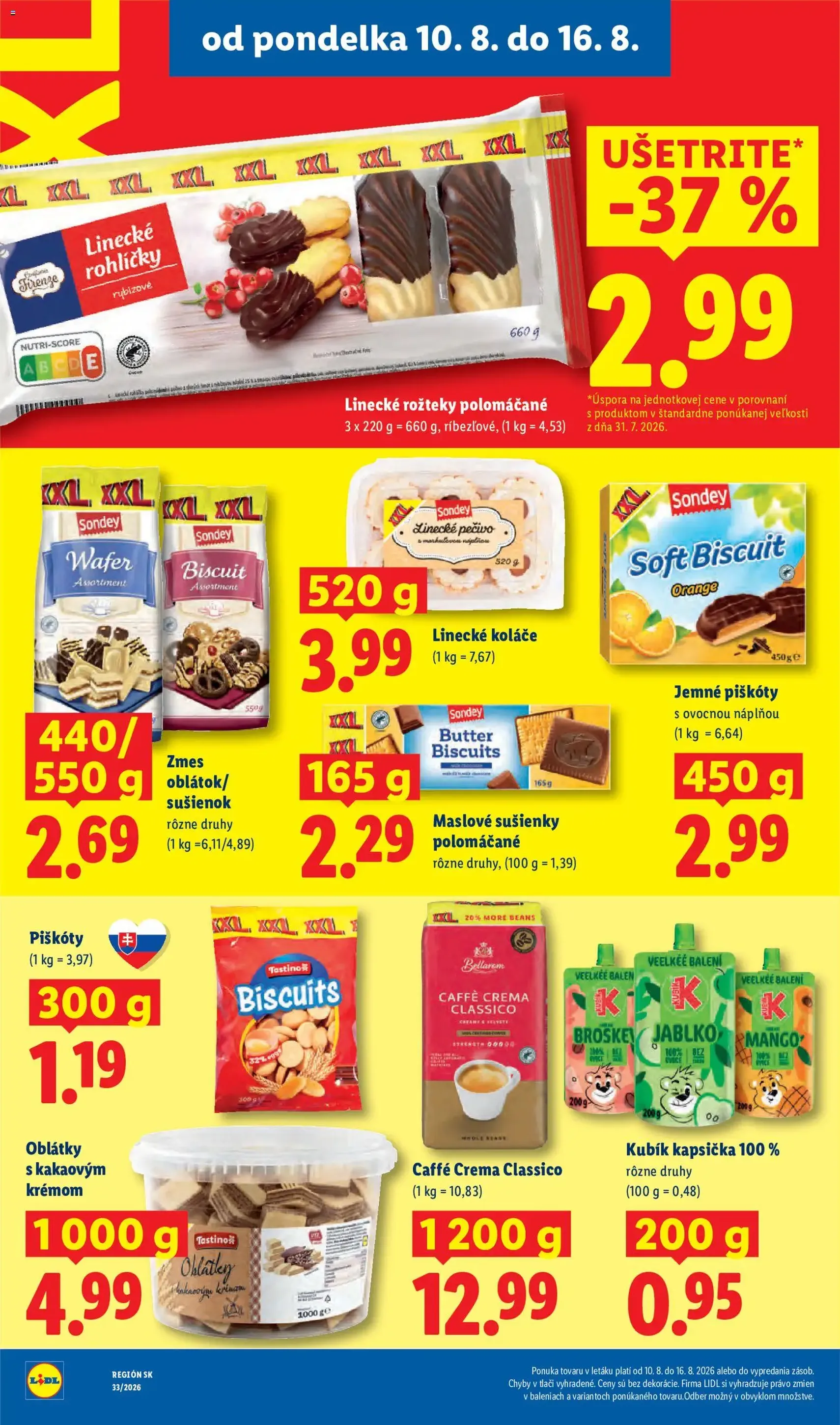 Lidl leták - platný leták od 10.08.2026 strana 30 z 97