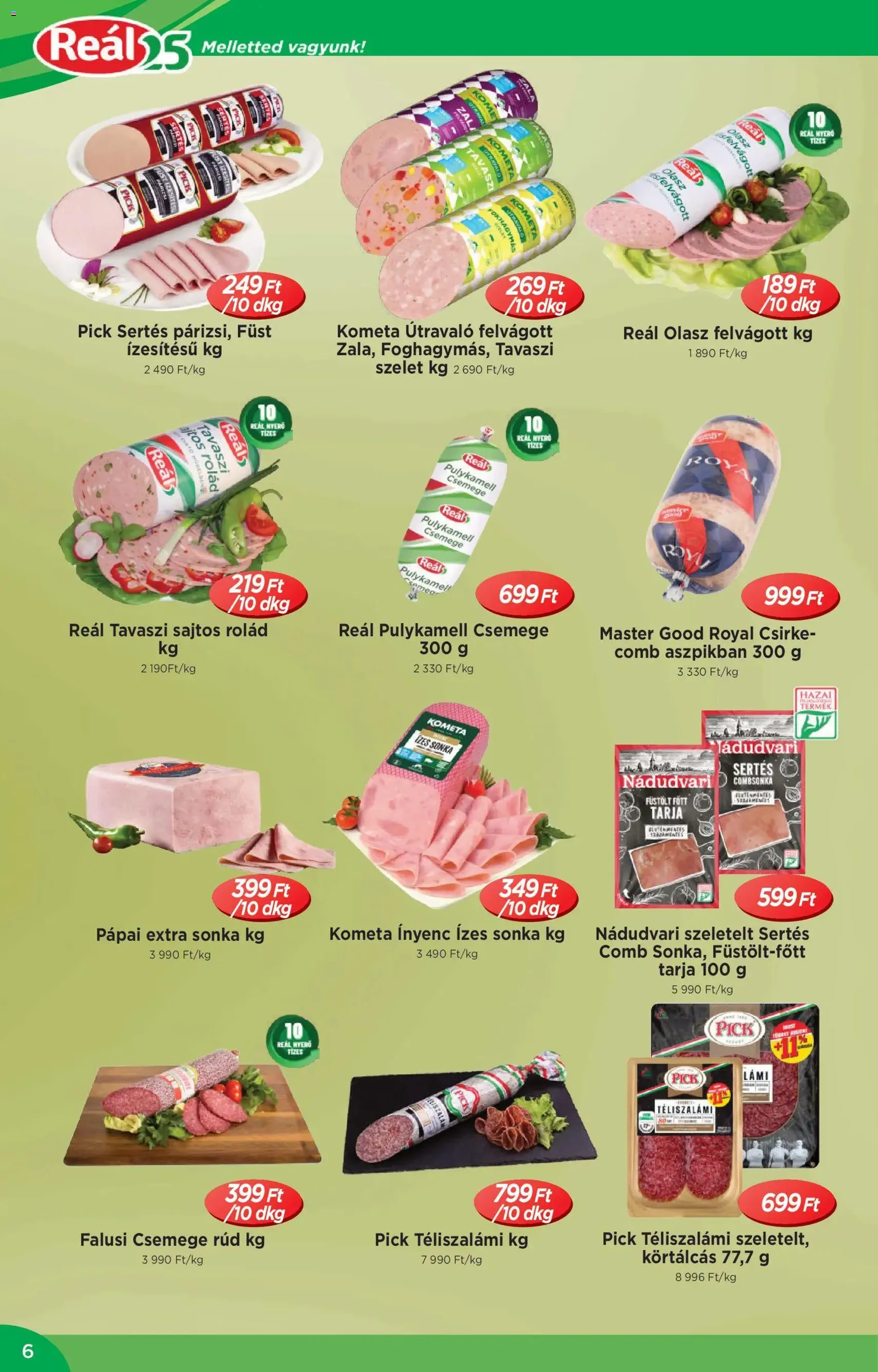 Reál Akciós újság - 2026.02.04. érvényes szórólap 6 oldal 20 oldalból