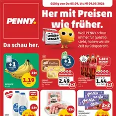 Penny Markt Flugblatt - Prospekt Vorschau gültig ab 03.09.2026