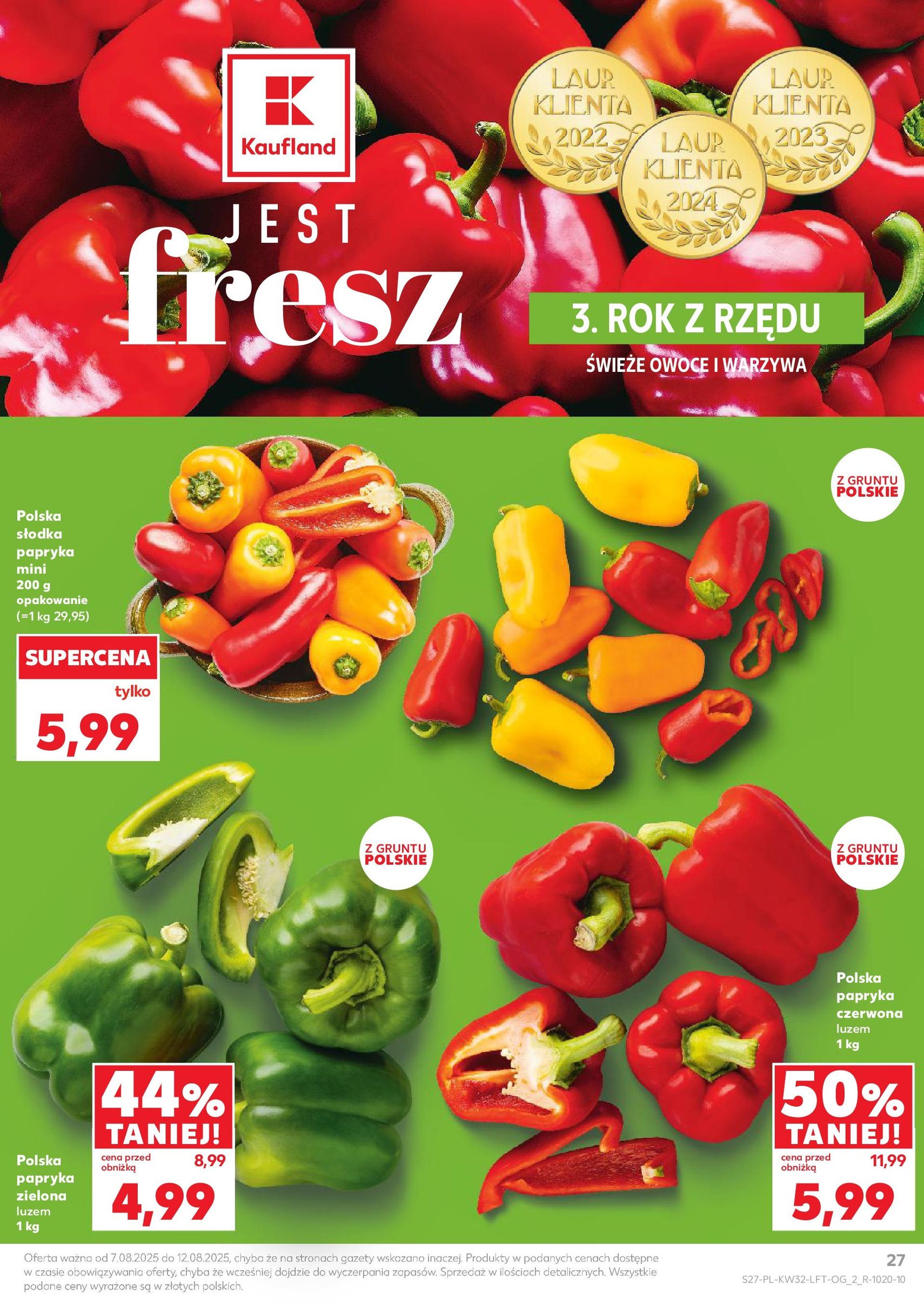 Kaufland gazetka - ważny gazetka od 07.08.2025 strona 27 z 65 Kaufland gazetka - ważny gazetka od 07.08.2025 strona 27 z 65
