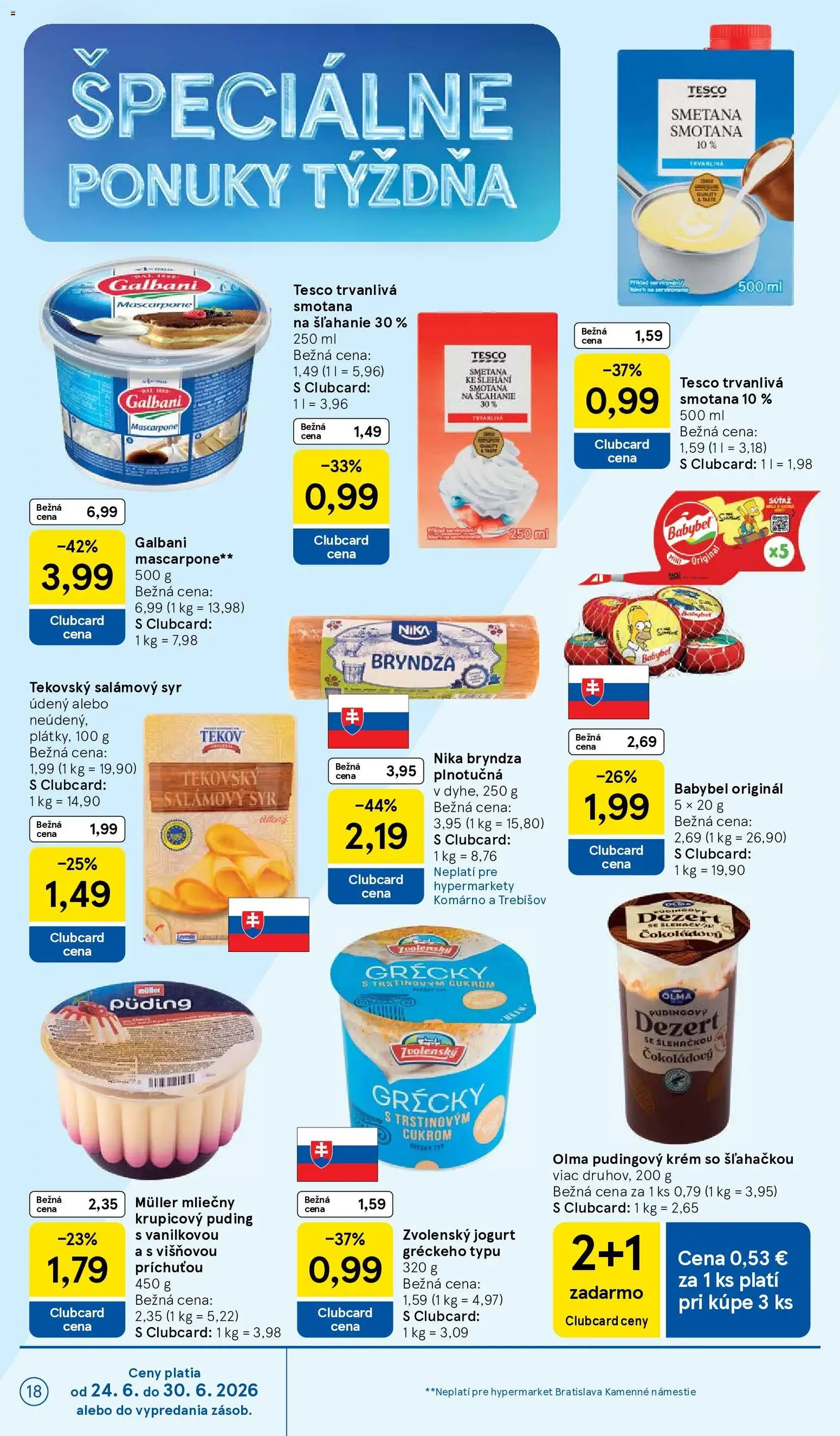 Tesco Hypermarket - leták - platný leták od 24.06.2026 strana 18 z 51