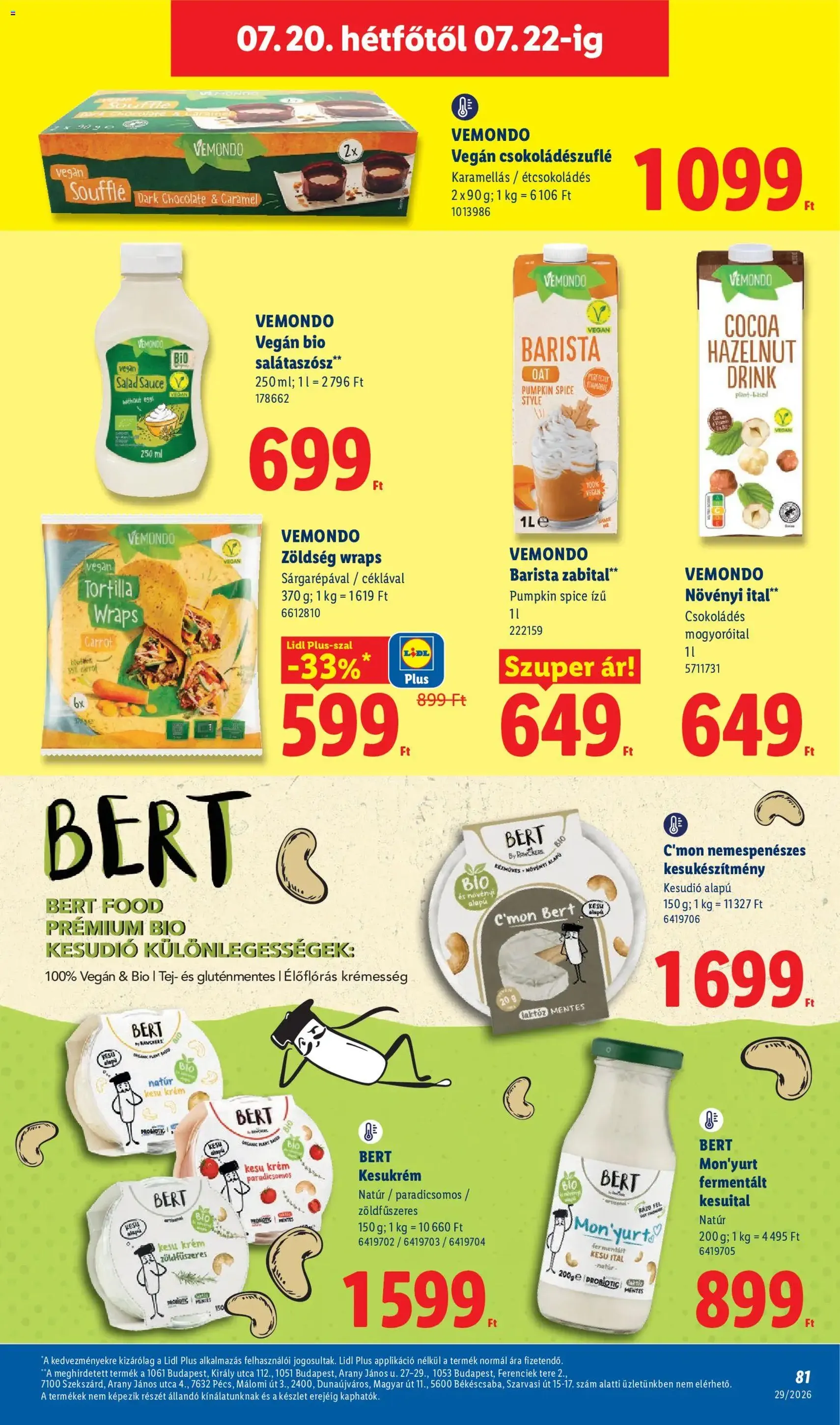 Lidl akciós újság - 2026.07.16. érvényes szórólap 81 oldal 88 oldalból