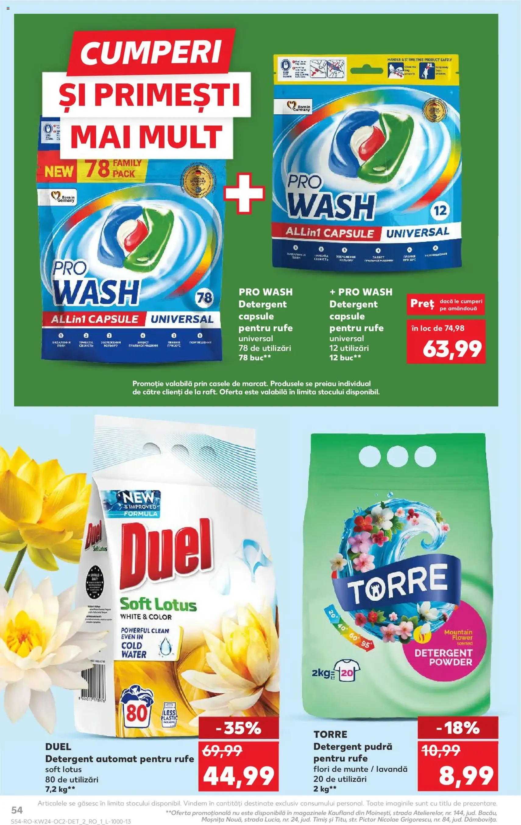 Kaufland Catalog - cataloage valabile începând cu 10.06.2026 pagina 54 din 58