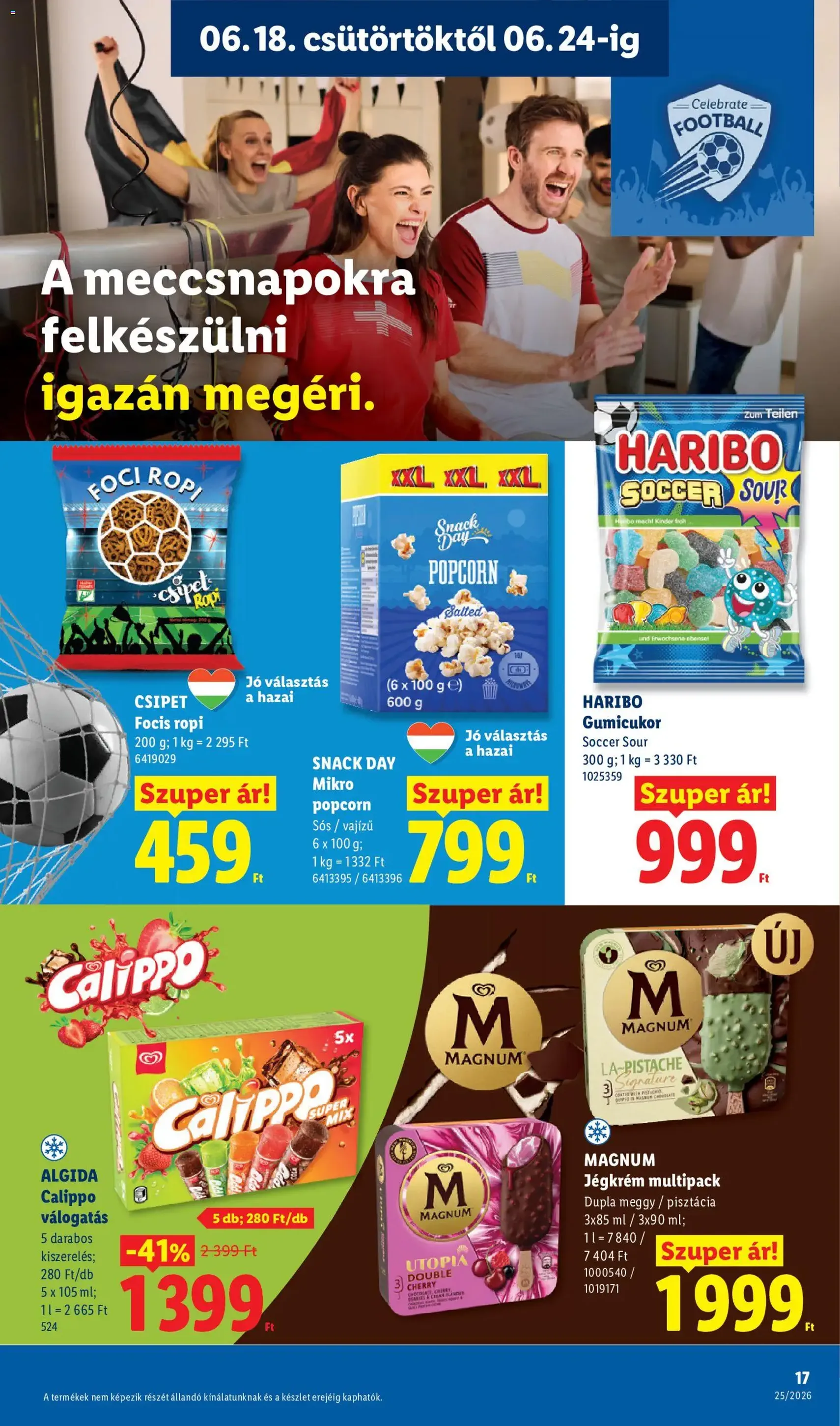 Lidl akciós újság - 2026.06.18. érvényes szórólap 17 oldal 78 oldalból