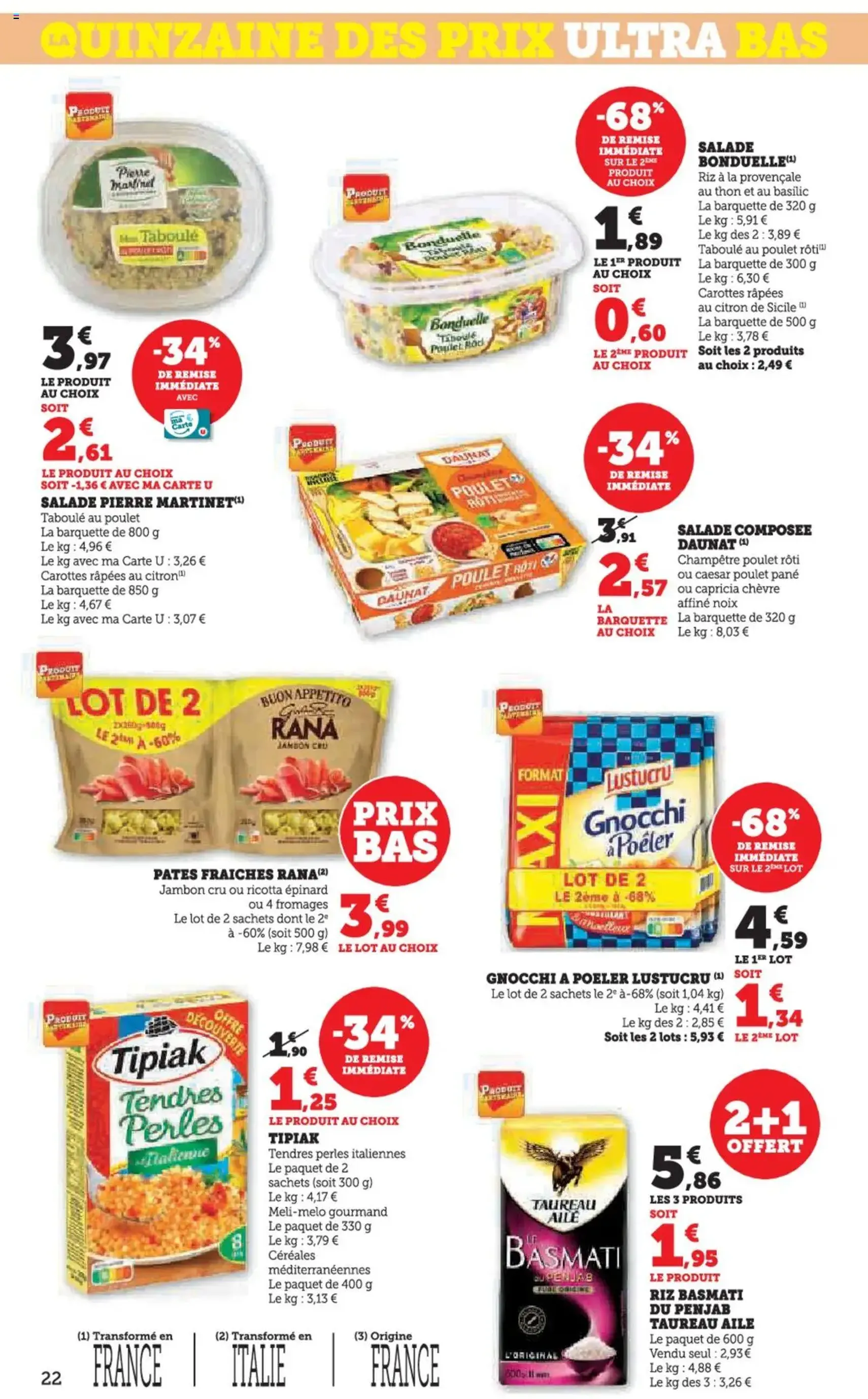 Super U catalogue - brochure valable à partir du 26/08/2025, page 22 sur 44 Super U catalogue - brochure valable à partir du 26/08/2025, page 22 sur 44