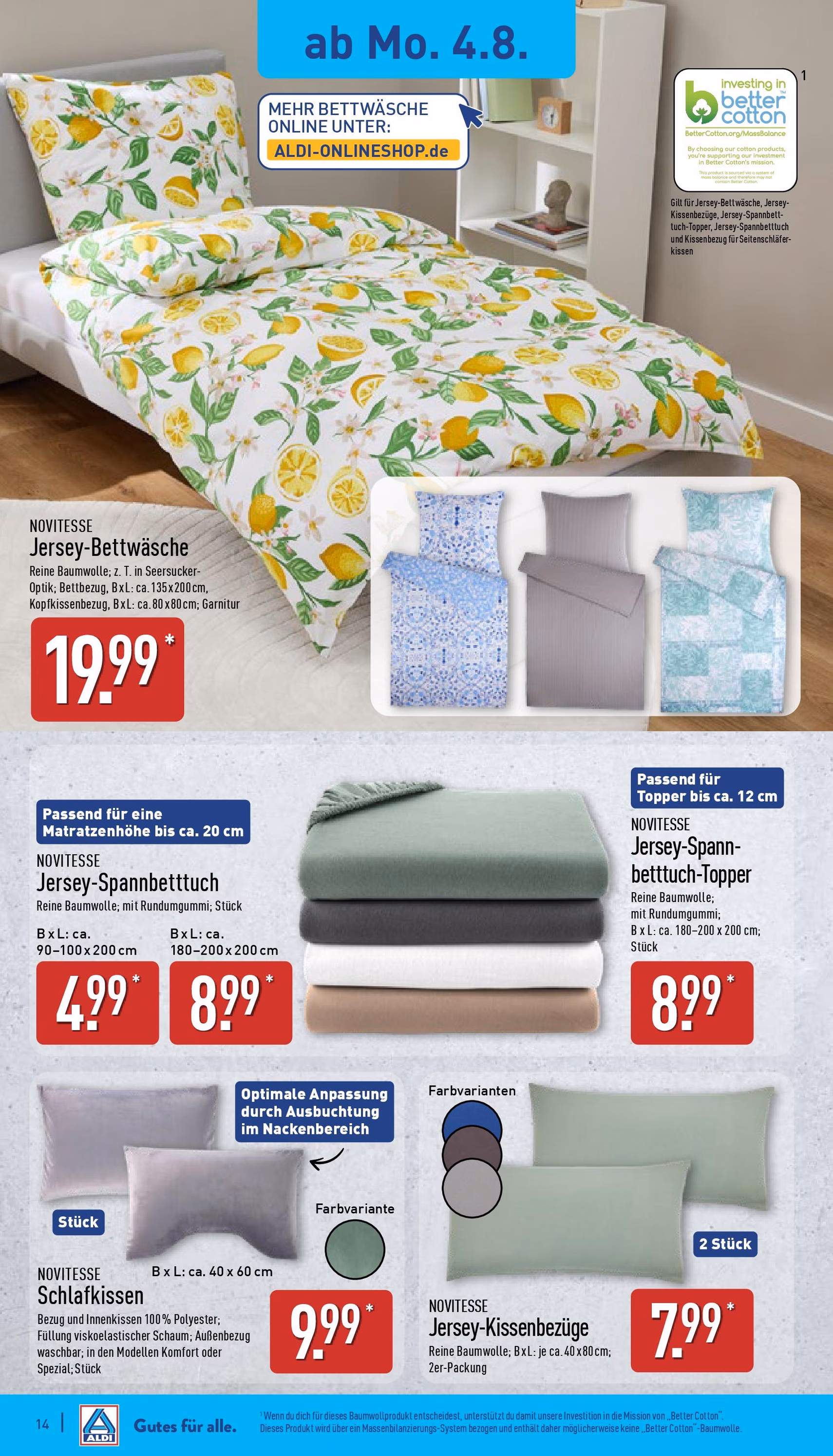 Aldi Prospekt - Gültiger Prospekt ab 04.08.2025, Seite 14 von insgesamt 45