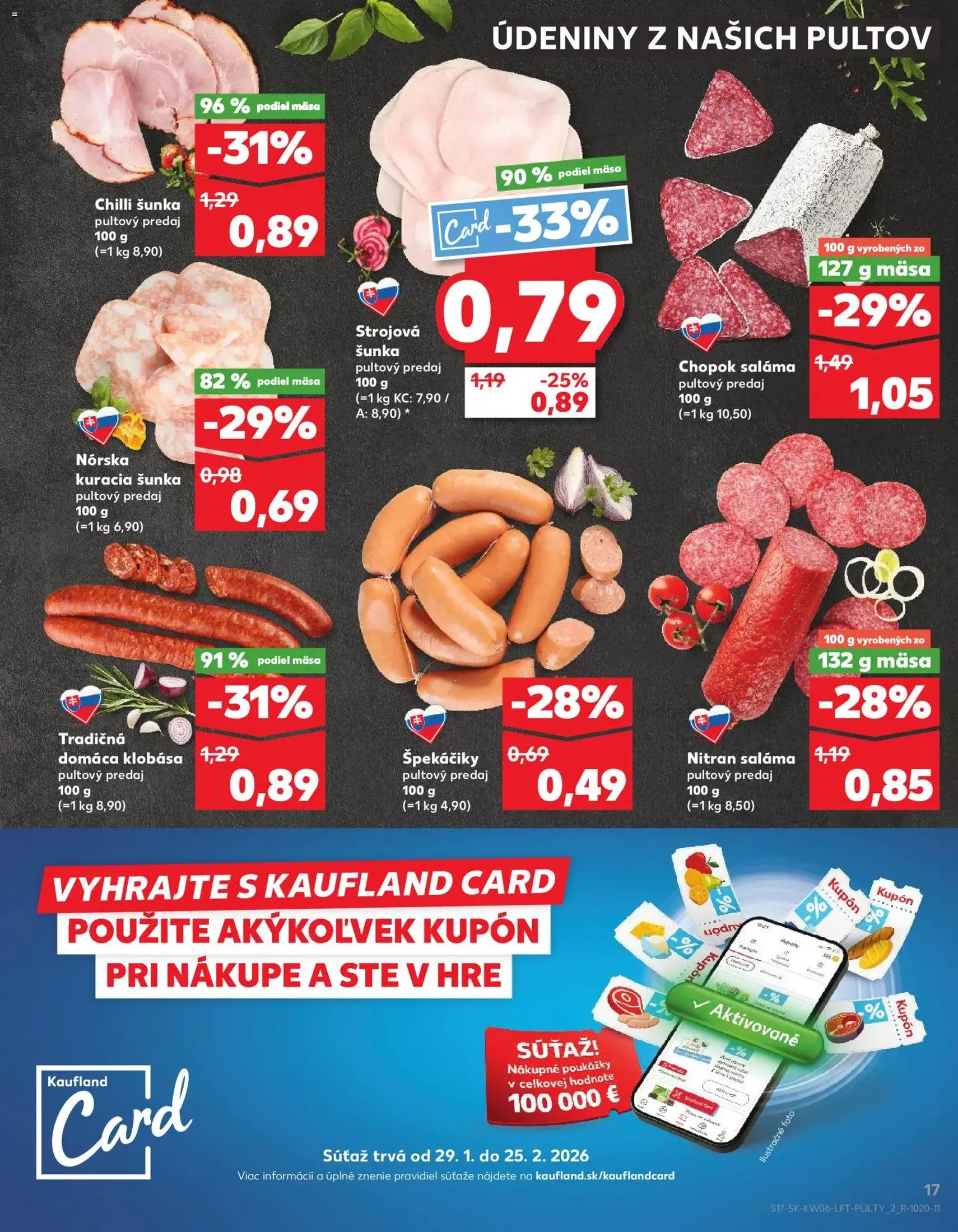 Kaufland SK Akciós újság - 2026.02.05. érvényes szórólap 17 oldal 74 oldalból