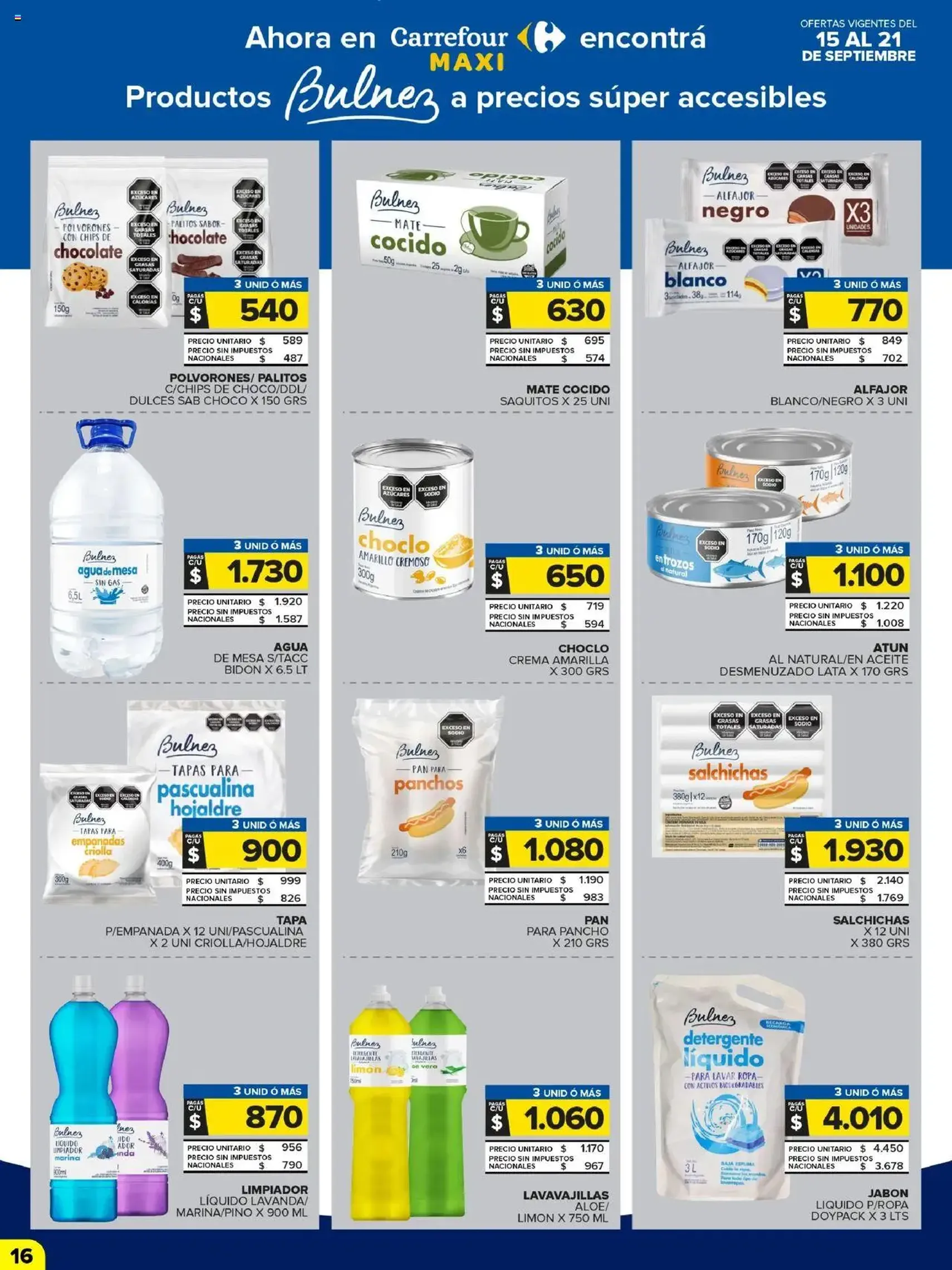 Carrefour Maxi catálogo - folleto válido desde 15/09/2025 página 16 de 26