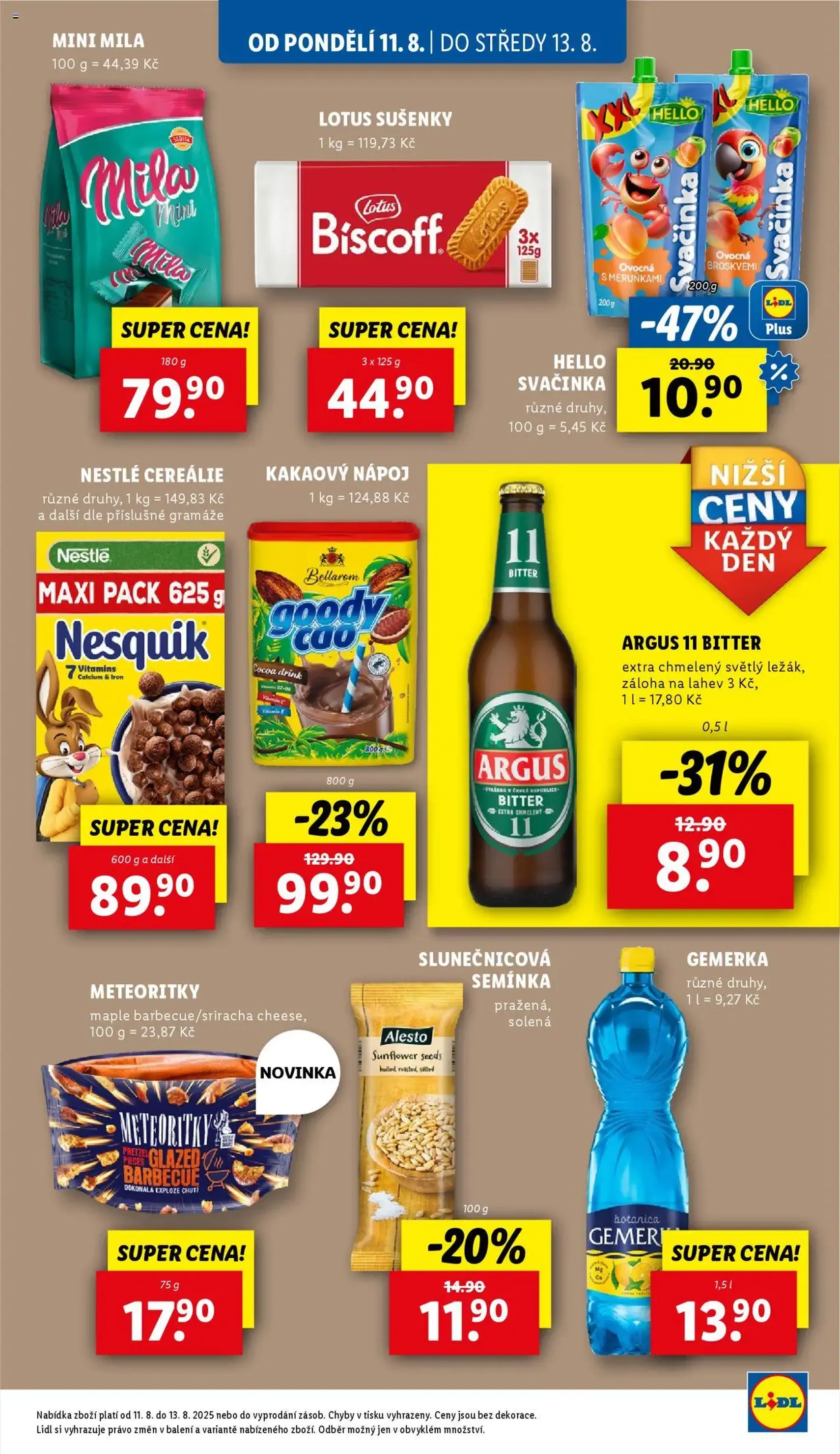 Lidl leták - platný leták od 11.08.2025 strana 25 z 45 Lidl leták - platný leták od 11.08.2025 strana 25 z 45