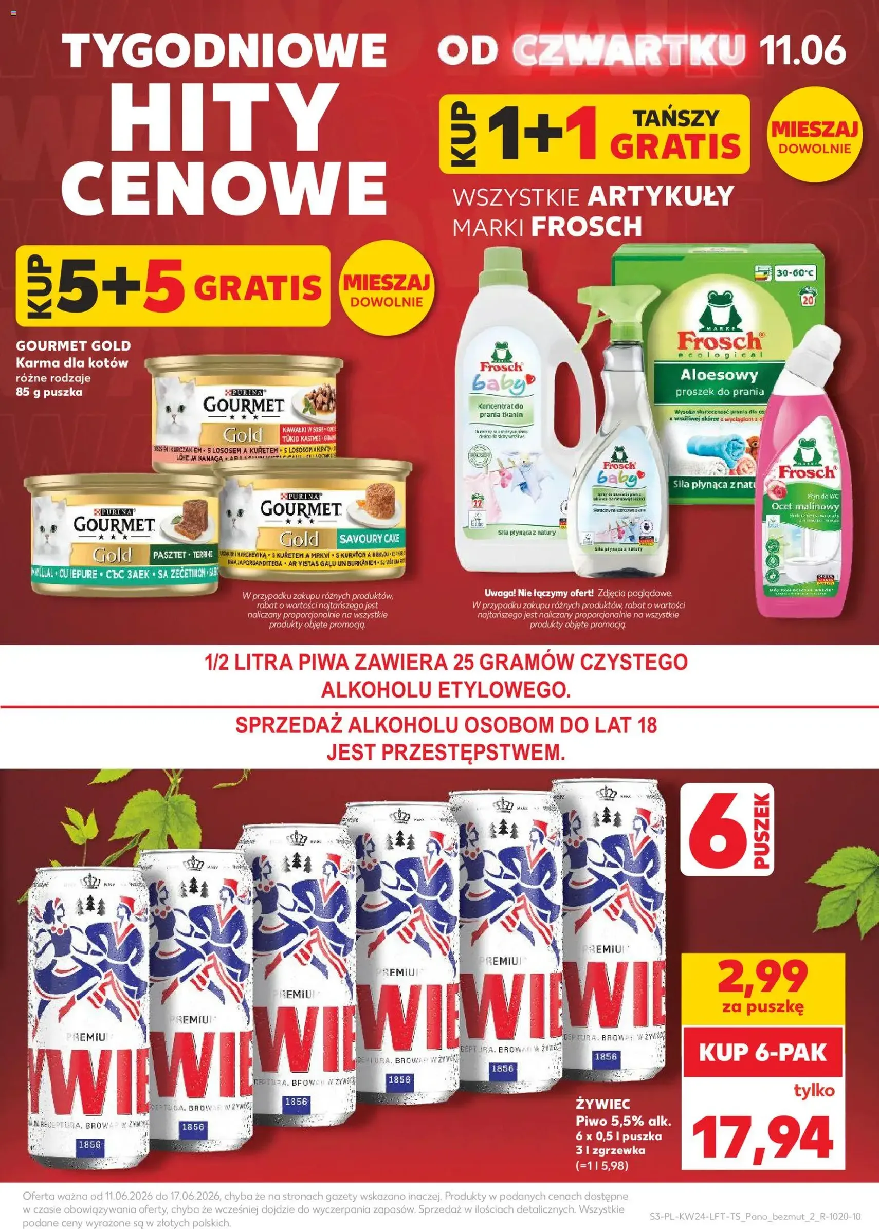 Kaufland gazetka - ważny gazetka od 11.06.2026 strona 3 z 68