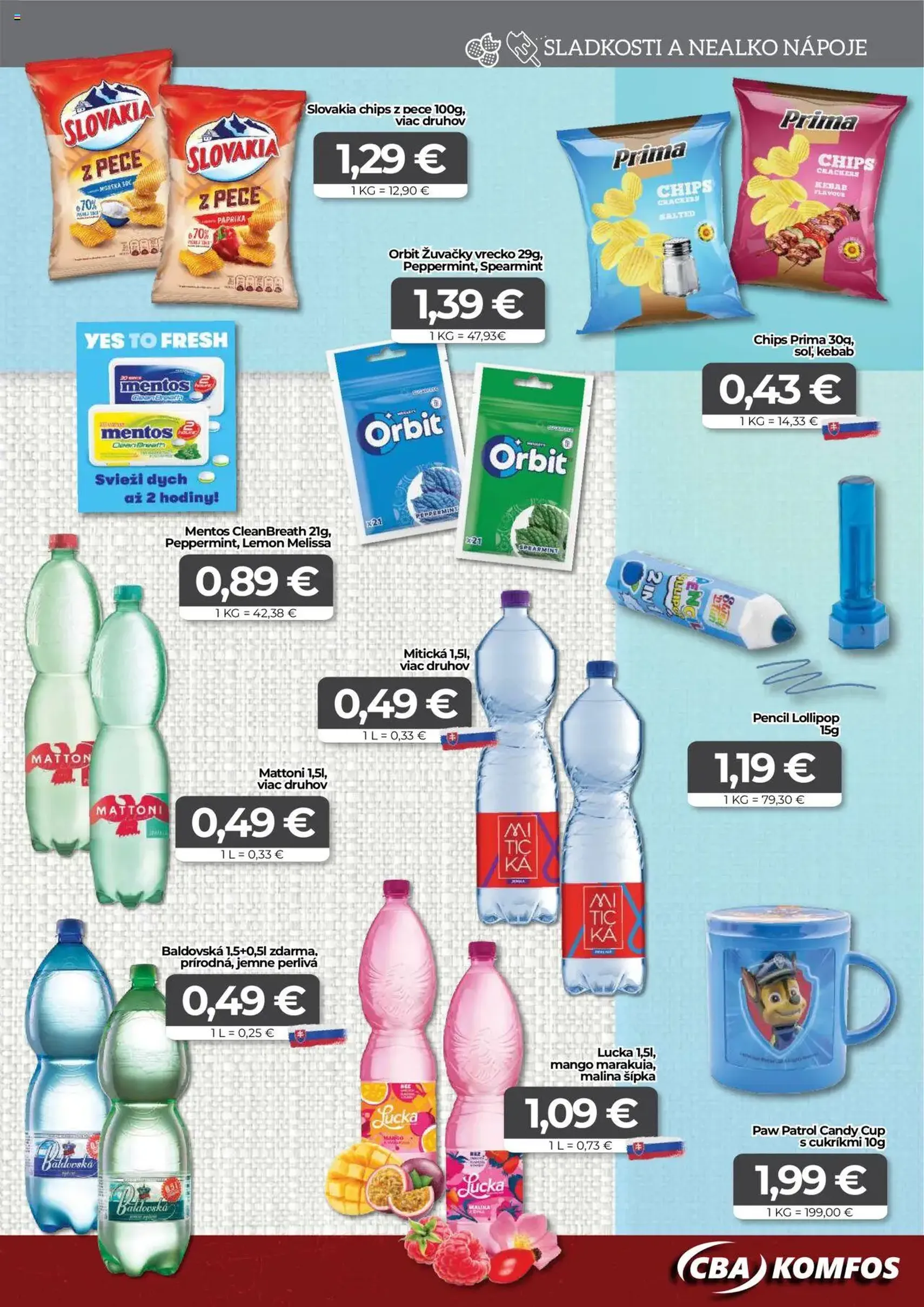 CBA Komfos leták - platný leták od 23.10.2025 strana 11 z 16 CBA Komfos leták - platný leták od 23.10.2025 strana 11 z 16