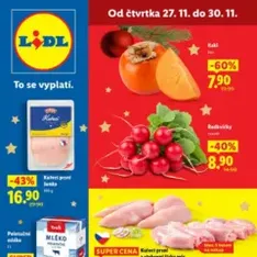 Lidl Black Friday - náhled letáku platný od 27.11.2025