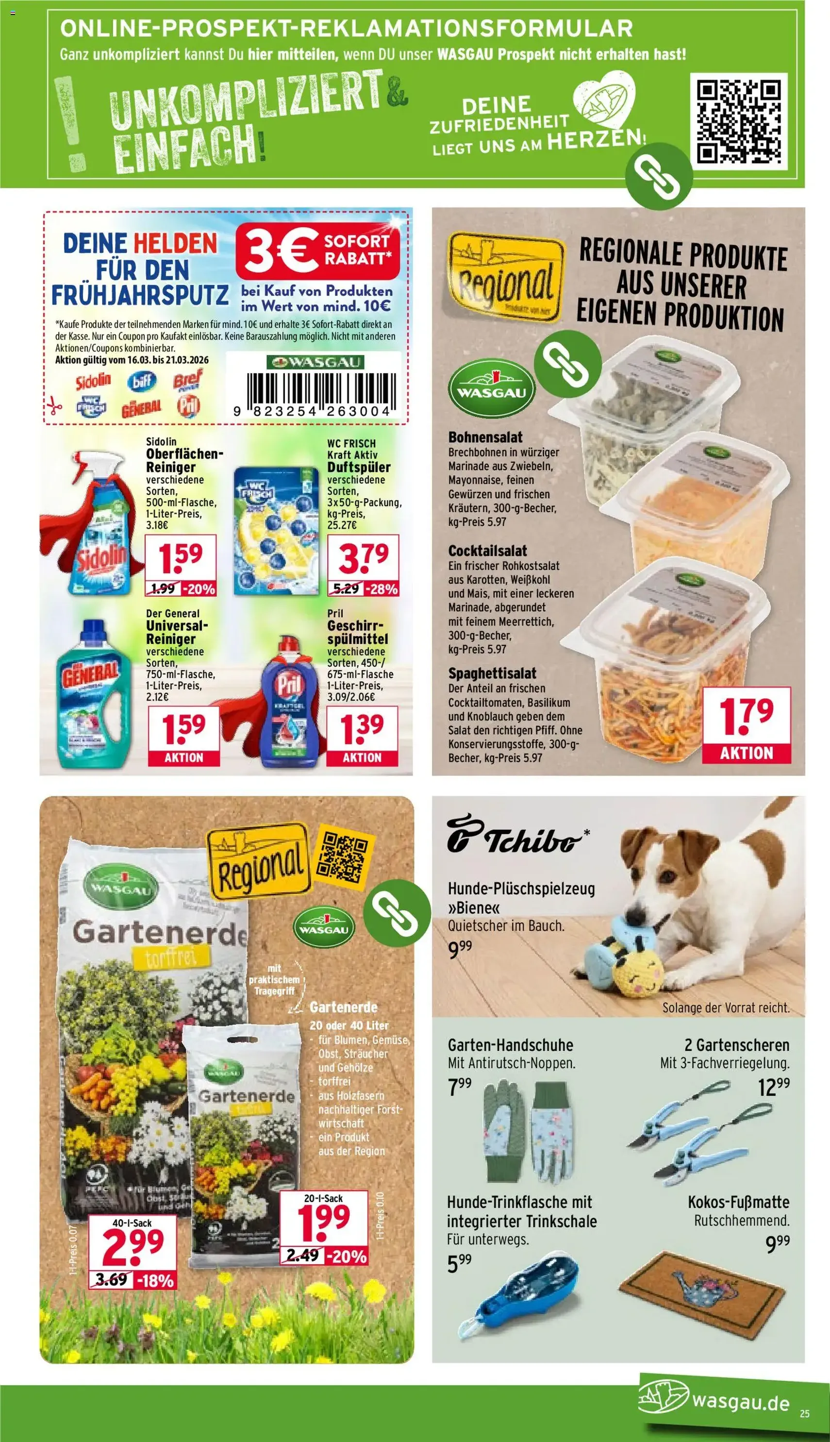 Wasgau Prospekt - Gültiger Prospekt ab 16.03.2026, Seite 25 von insgesamt 30