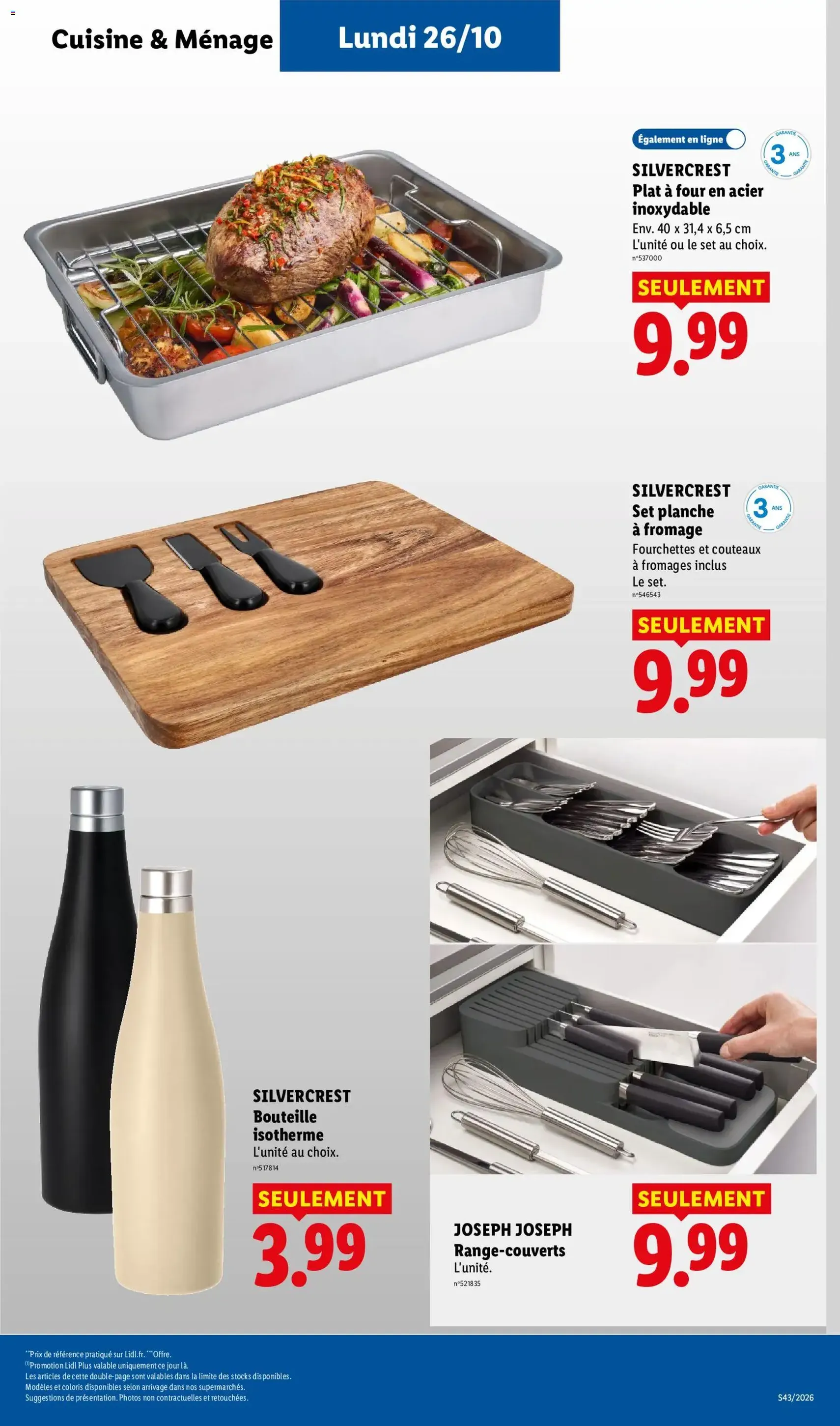 LIDL catalogue - brochure valable à partir du 22/10/2026, page 57 sur 66
