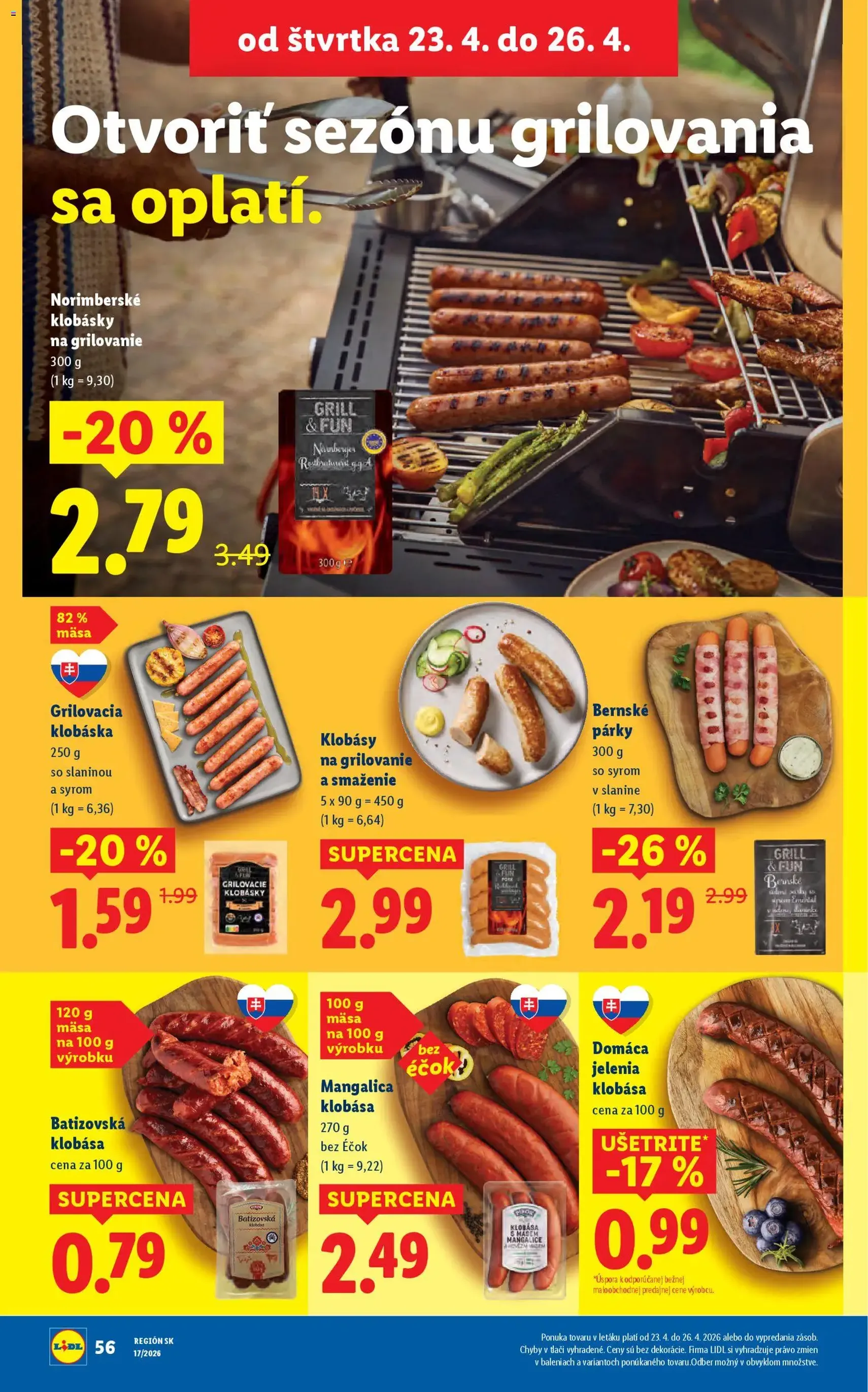 Lidl leták - platný leták od 20.04.2026 strana 62 z 99