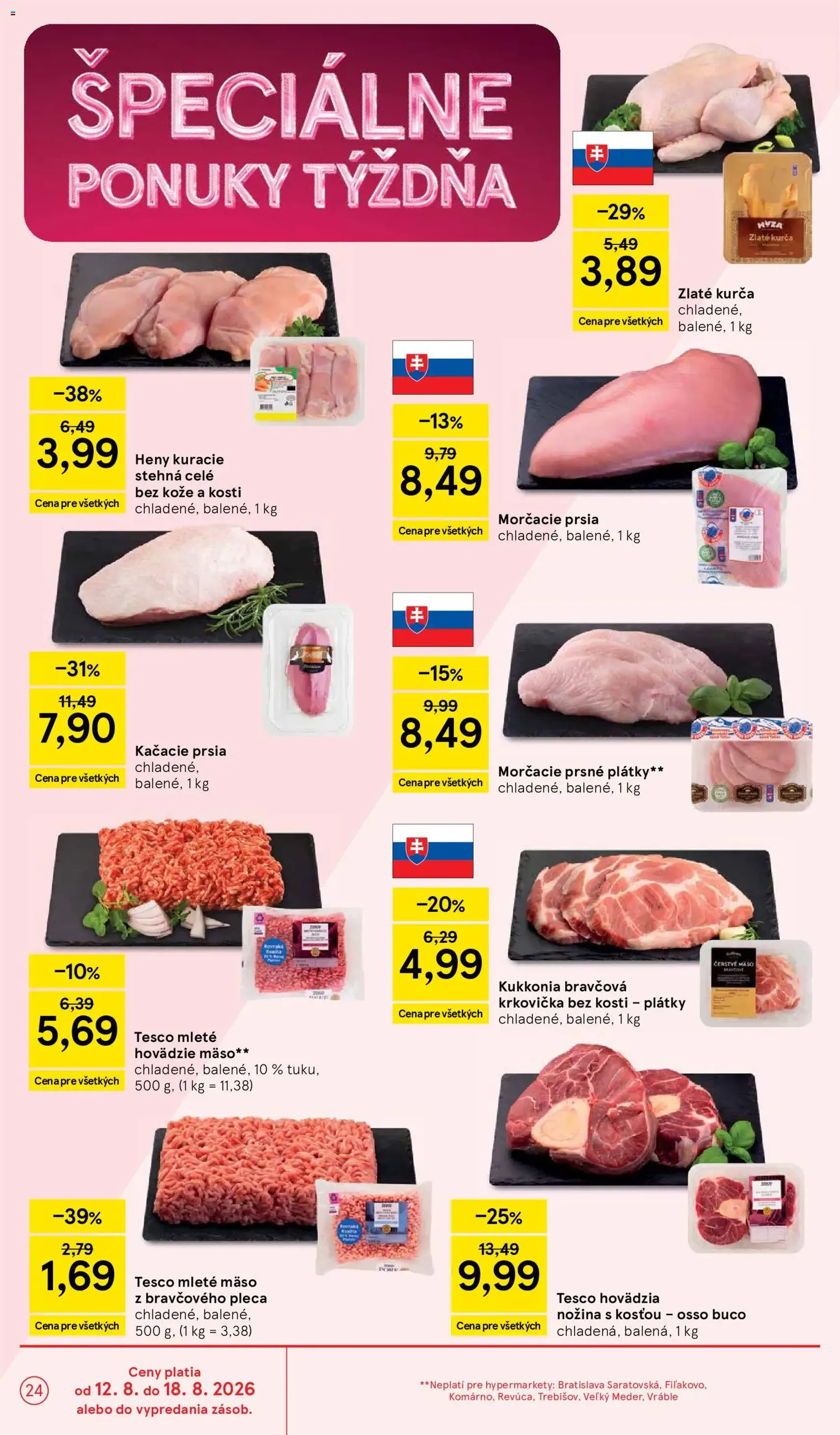 Tesco Hypermarket - leták - platný leták od 12.08.2026 strana 24 z 54