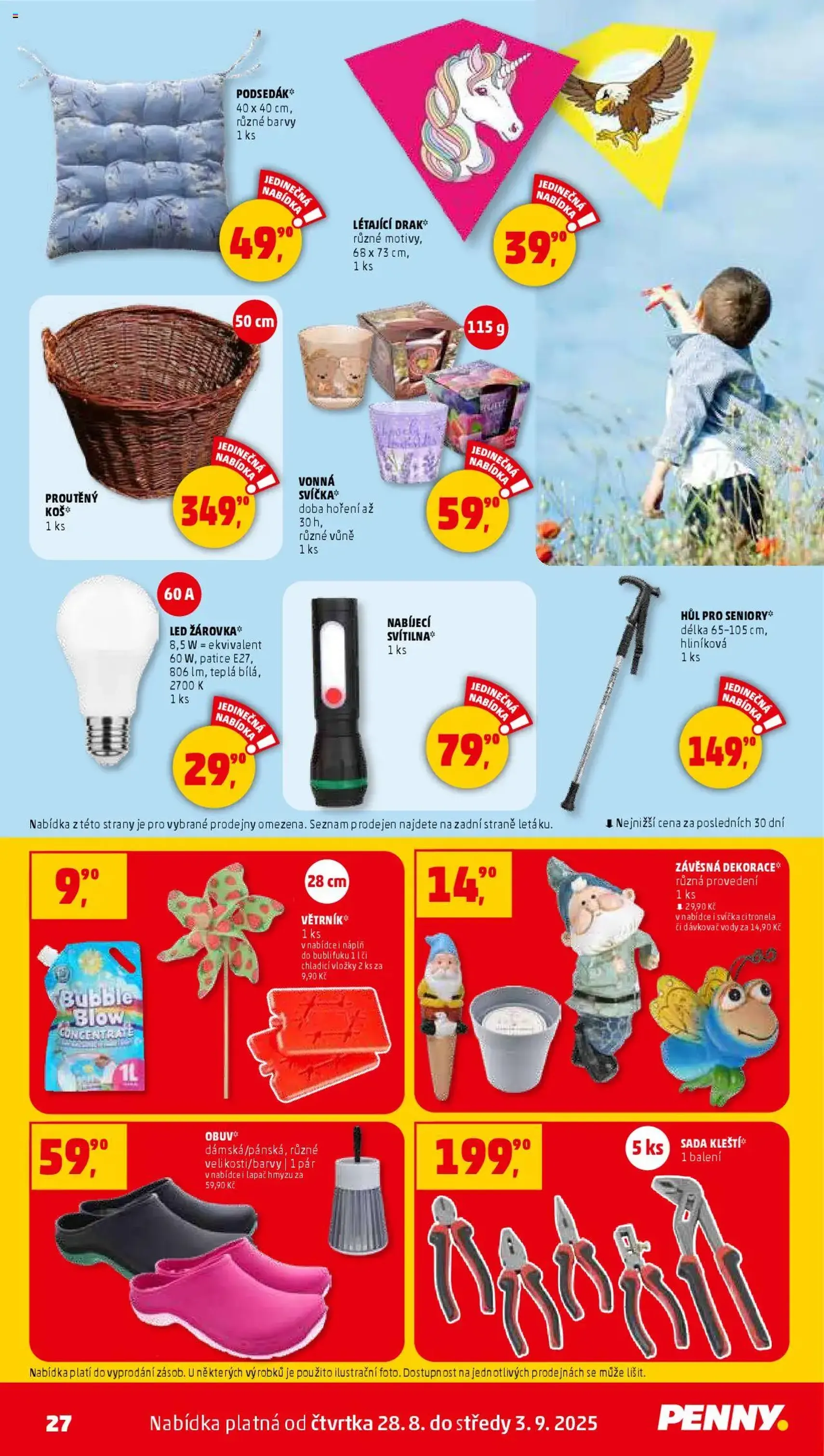 Penny Market leták - Čtvrtečník - platný leták od 28.08.2025 strana 27 z 36 Penny Market leták - Čtvrtečník - platný leták od 28.08.2025 strana 27 z 36