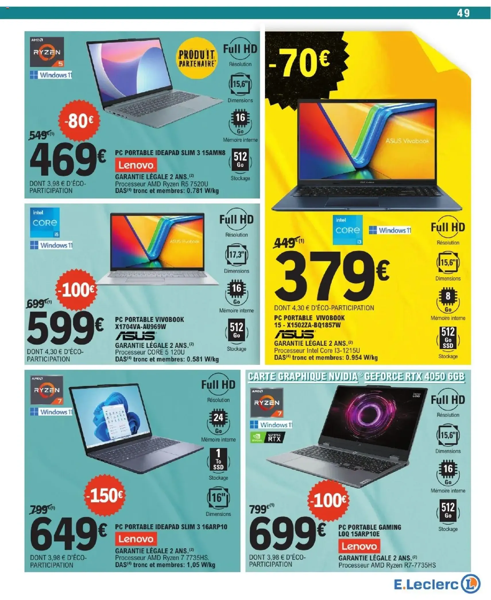 E.Leclerc catalogue semaine 2 - brochure valable à partir du 06/01/2026, page 49 sur 56