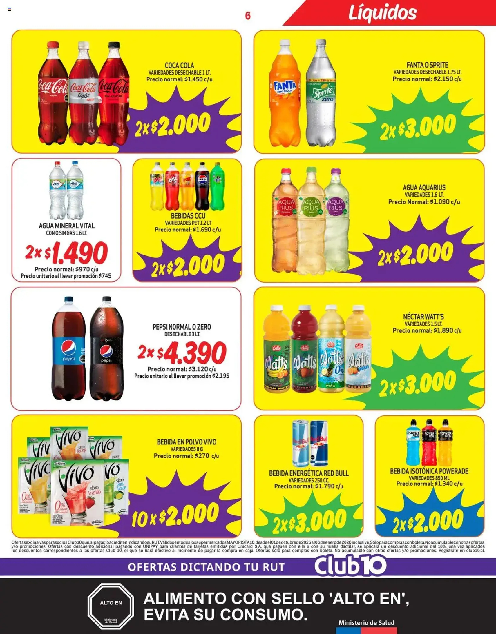 Mayorista 10 Ofertas - folleto válido desde 29.09.2025 página 6 de 21 Mayorista 10 Ofertas - folleto válido desde 29.09.2025 página 6 de 21