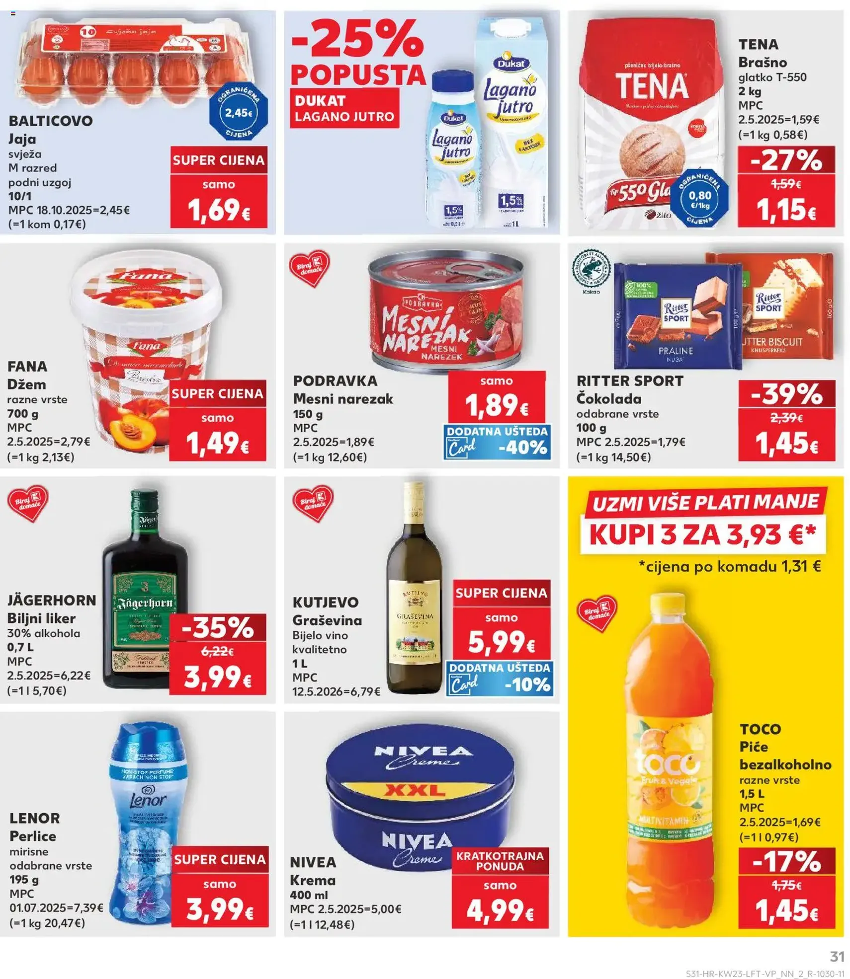 Kaufland HR akciós újság - 2026.06.03. érvényes szórólap 31 oldal 32 oldalból