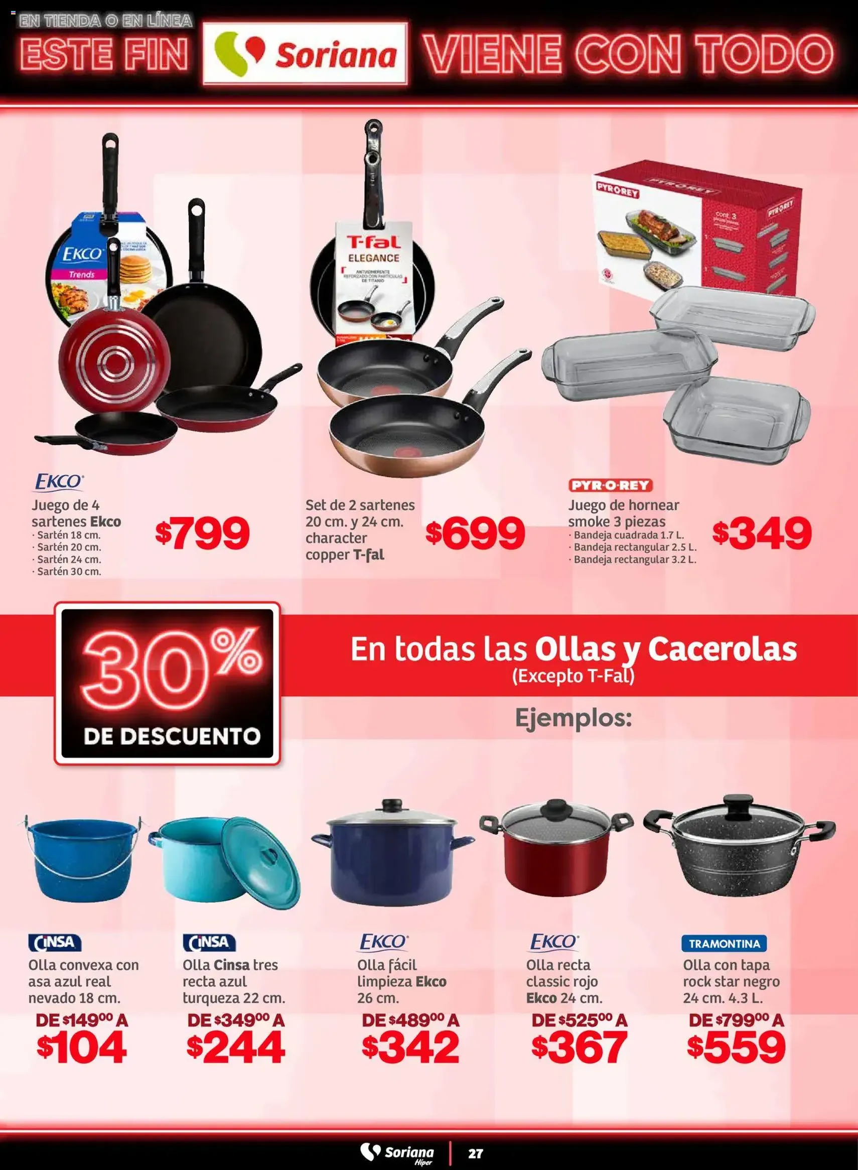 Soriana - Este fin Soriana viene con todo Híper Nacional - folleto válido desde 29/10/2025 página 27 de 35 Soriana - Este fin Soriana viene con todo Híper Nacional - folleto válido desde 29/10/2025 página 27 de 35