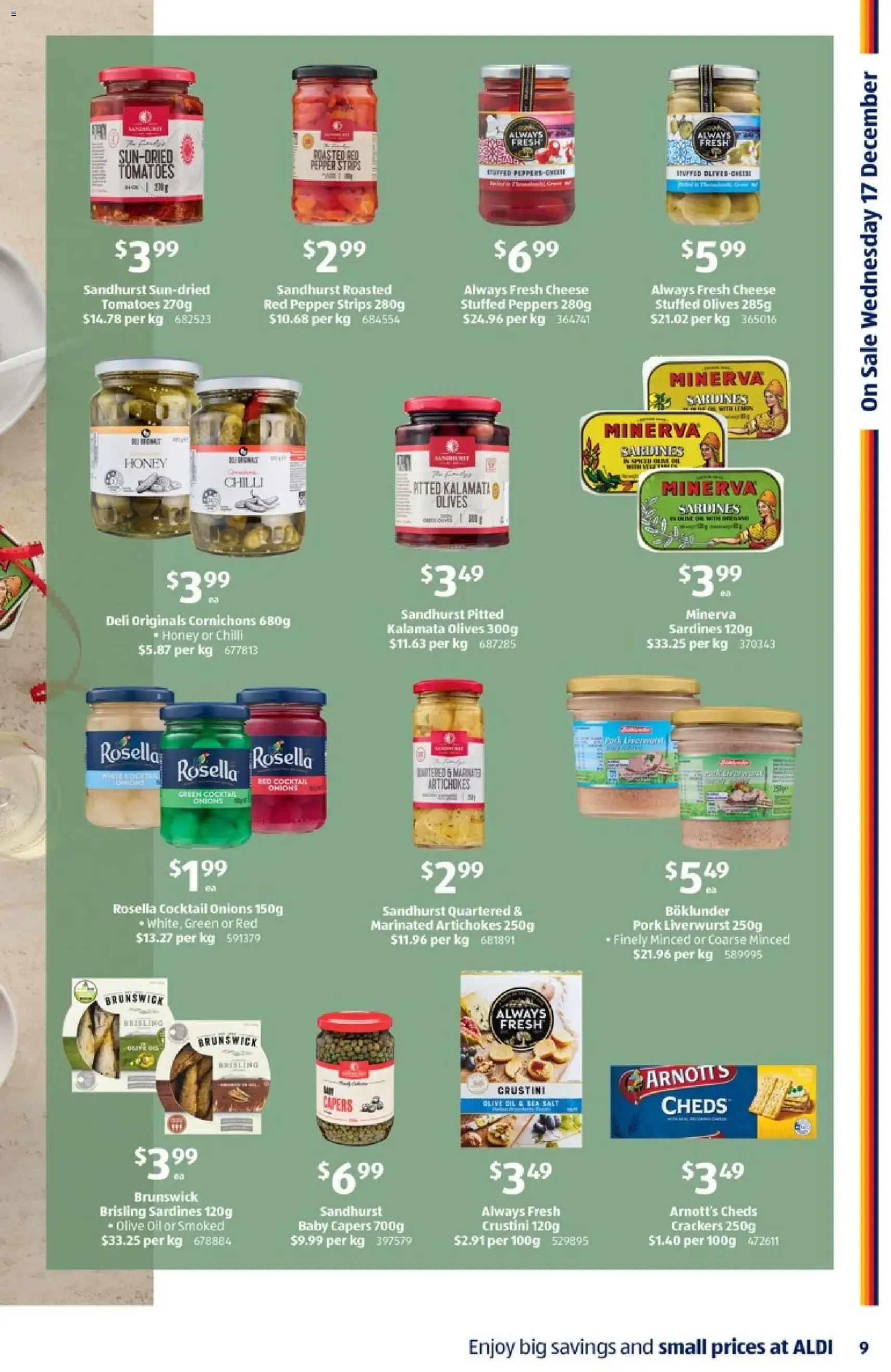 Catalogue Aldi - valid flyer from 17/12/2025, page 9 of 28