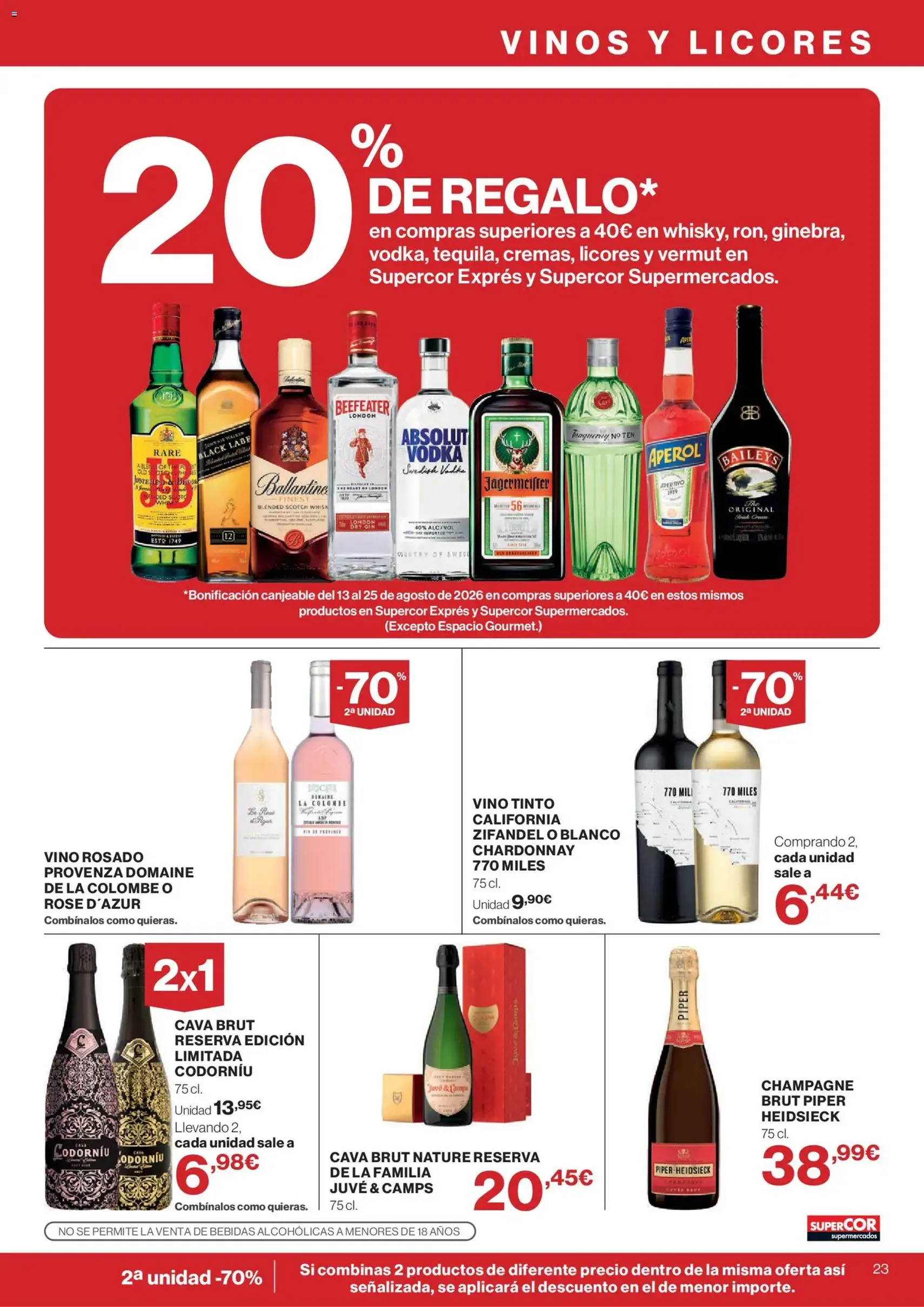 Supercor folleto - folleto válido desde 30/07/2026 página 23 de 28