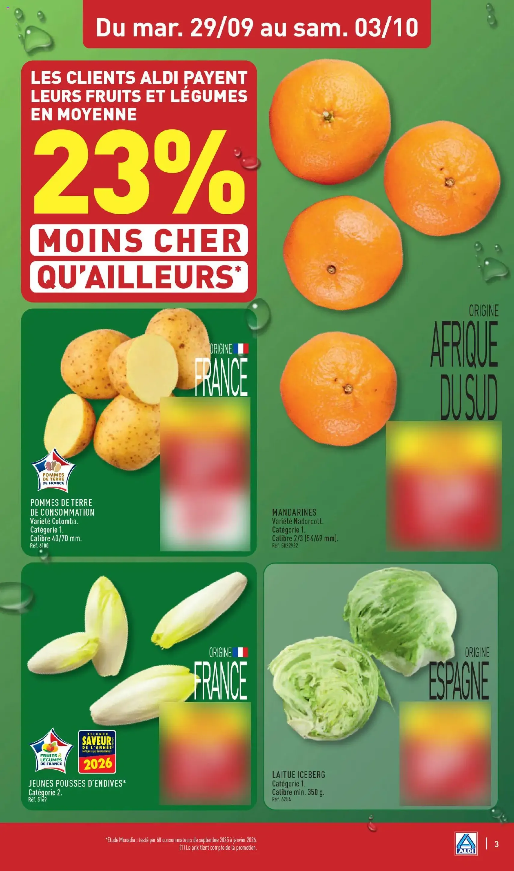 Aldi catalogue - brochure valable à partir du 29/09/2026, page 5 sur 53