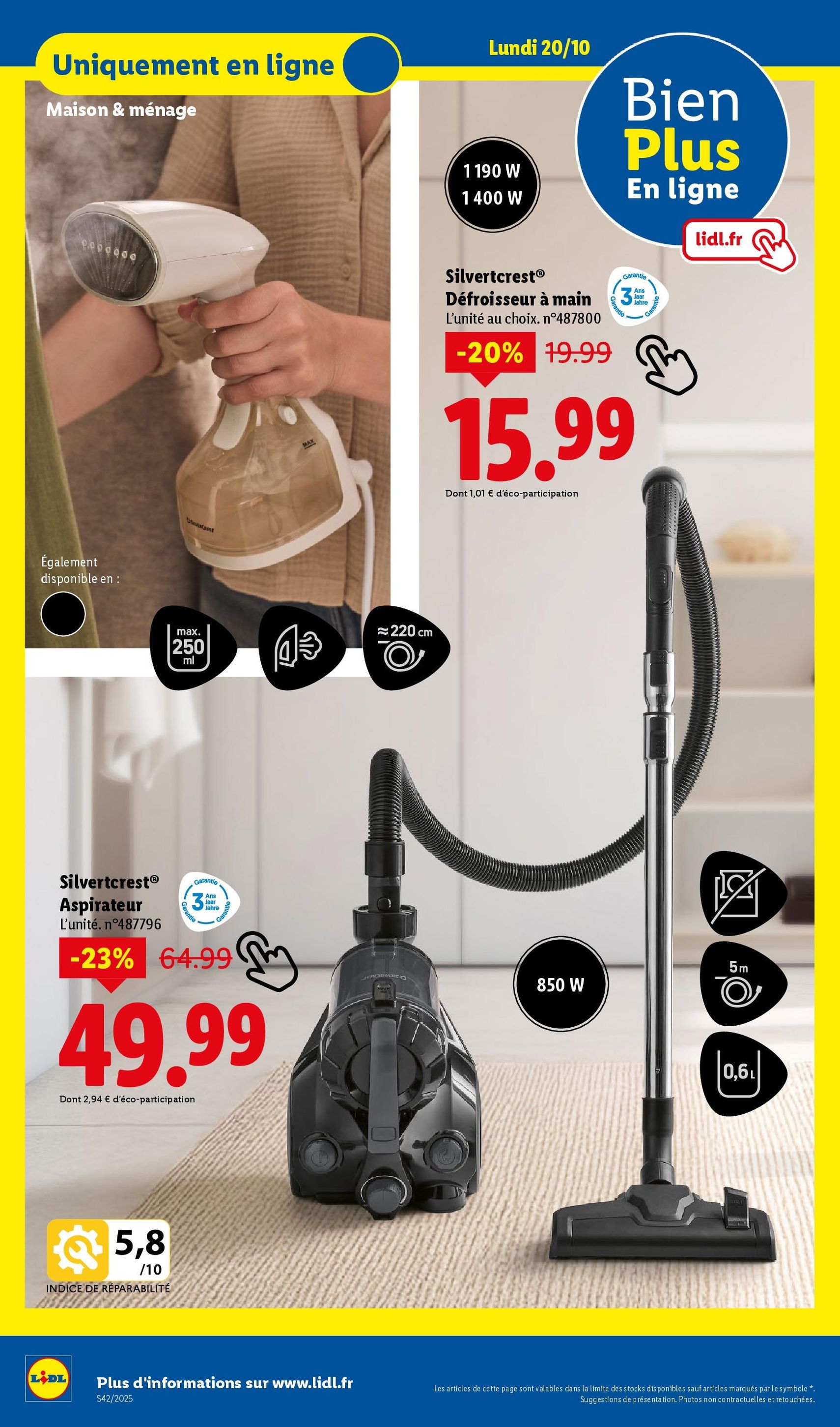 LIDL catalogue semaine 42 - brochure valable à partir du 16/10/2025, page 76 sur 82 LIDL catalogue semaine 42 - brochure valable à partir du 16/10/2025, page 76 sur 82