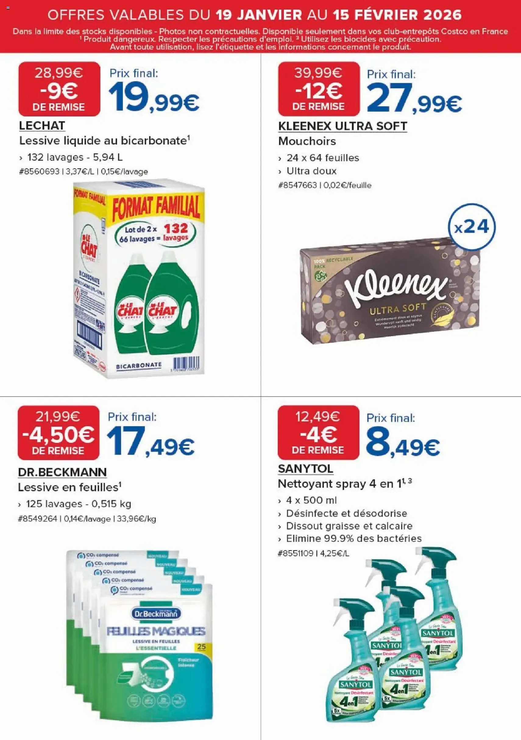 Costco catalogue - brochure valable à partir du 19/01/2026, page 10 sur 20