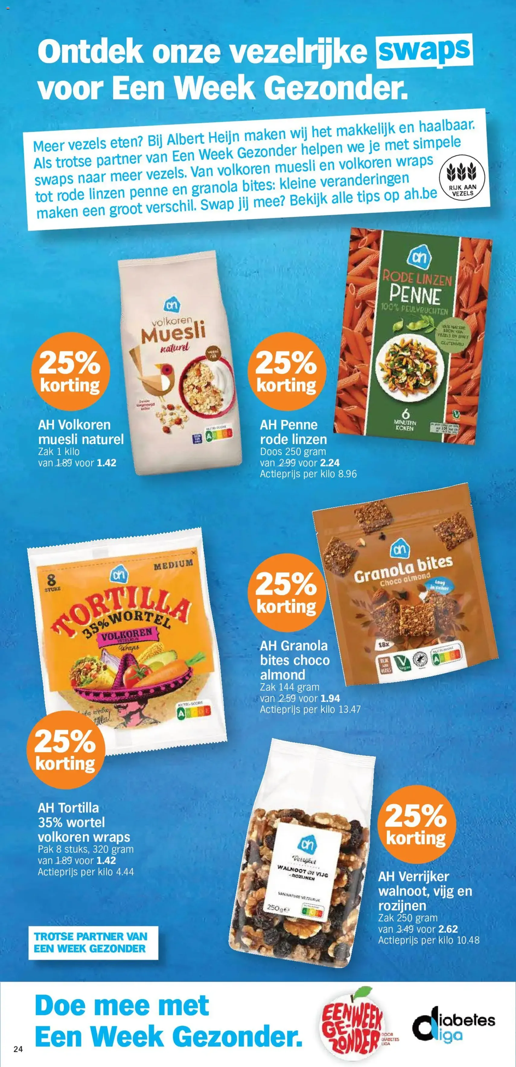Albert Heijn Folder week / de la semaine 23 - geldige folder vanaf 01/06/2026 pagina 24 van 34