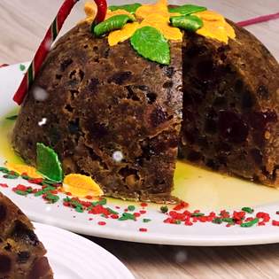 Recipe preview Traditional English Christmas pudding recipe