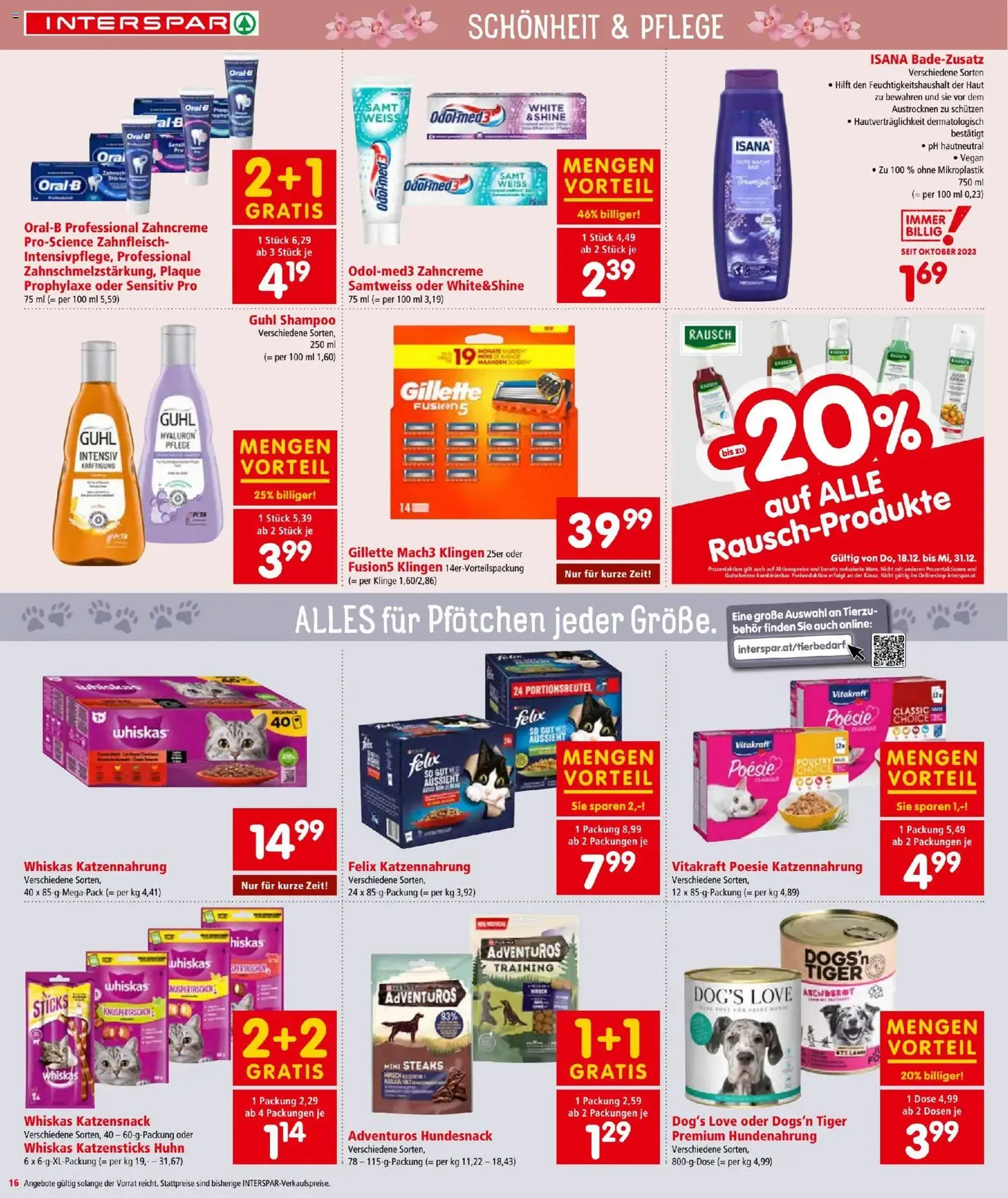 Interspar Flugblatt - Gültiger Prospekt ab 18.12.2025, Seite 16 von insgesamt 24