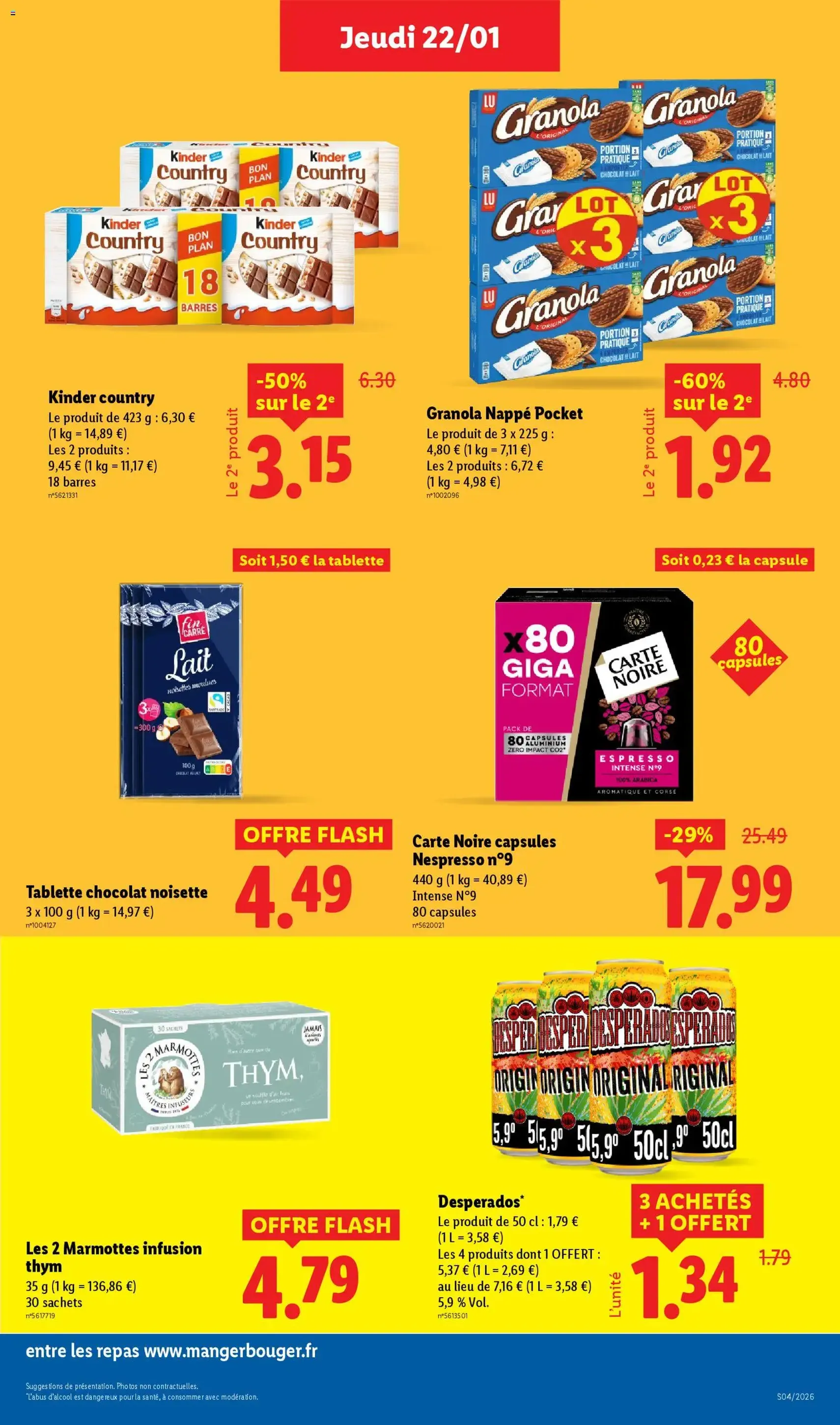 LIDL catalogue semaine 4 - brochure valable à partir du 22/01/2026, page 19 sur 79