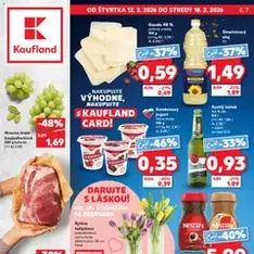 Kaufland SK Akciós újság - szórólap előnézete érvényes 2026.02.12. -tól