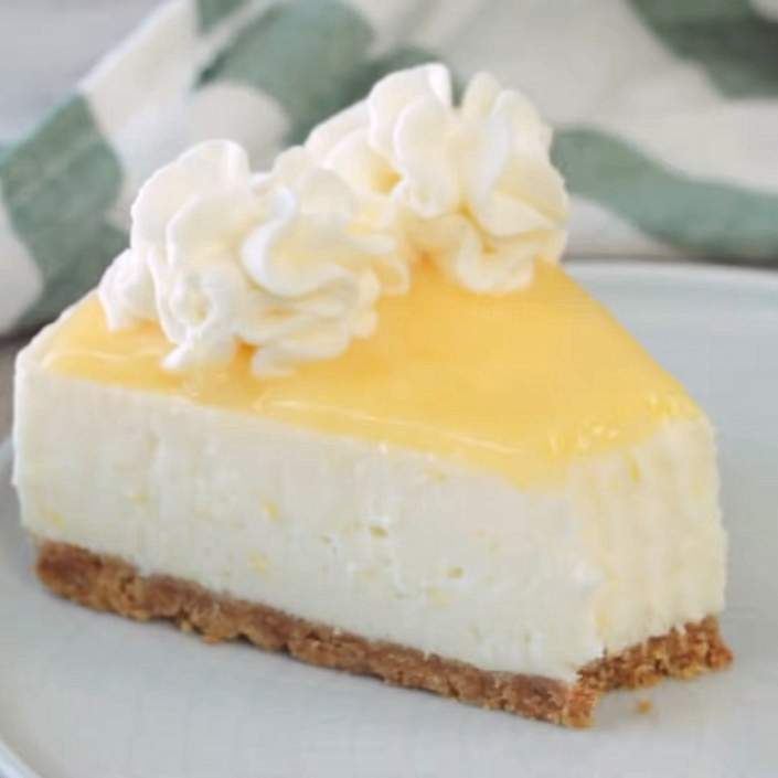 Torta al limone fredda