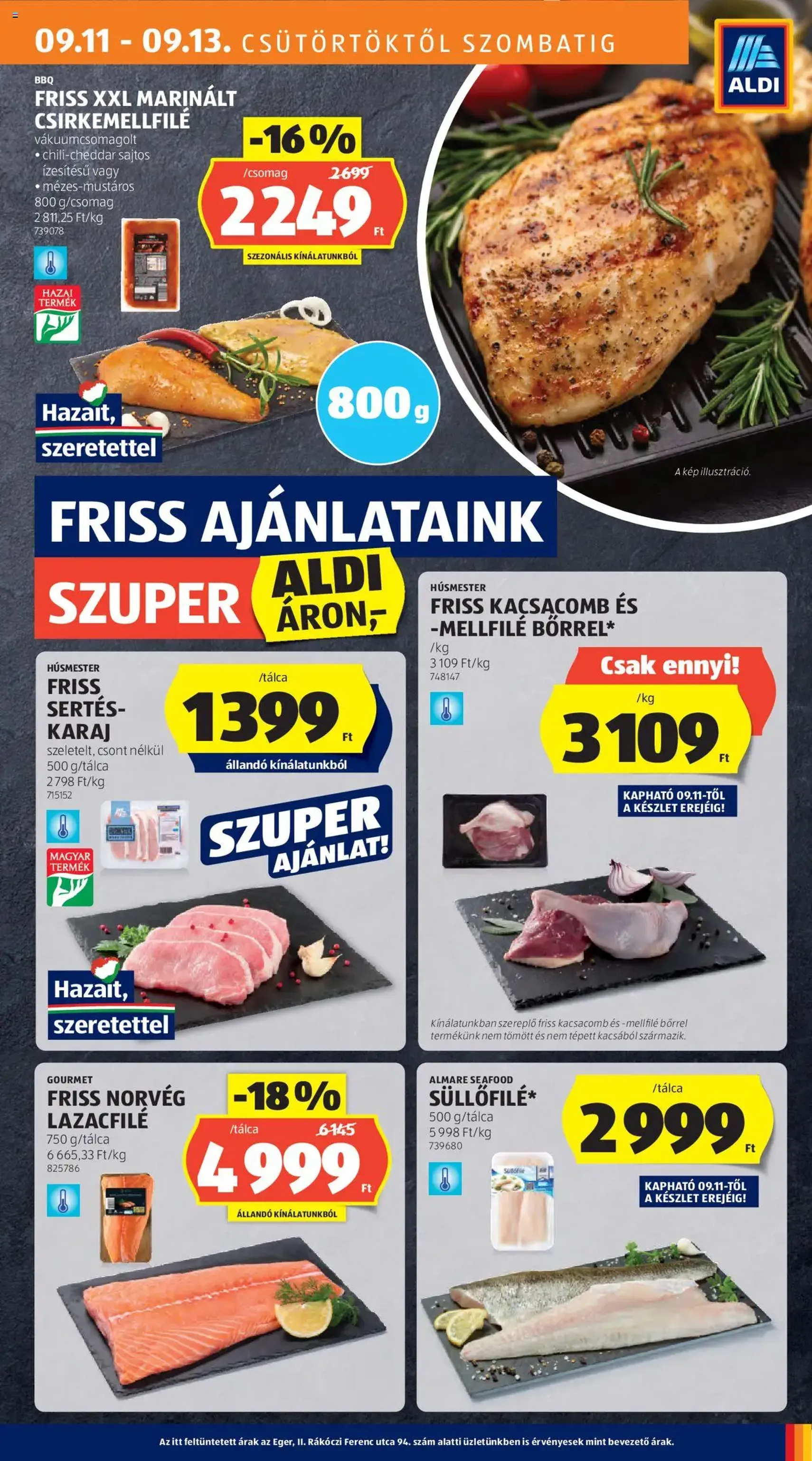 Aldi Akciós újság - 2025.09.11. érvényes szórólap 15 oldal 46 oldalból Aldi Akciós újság - 2025.09.11. érvényes szórólap 15 oldal 46 oldalból