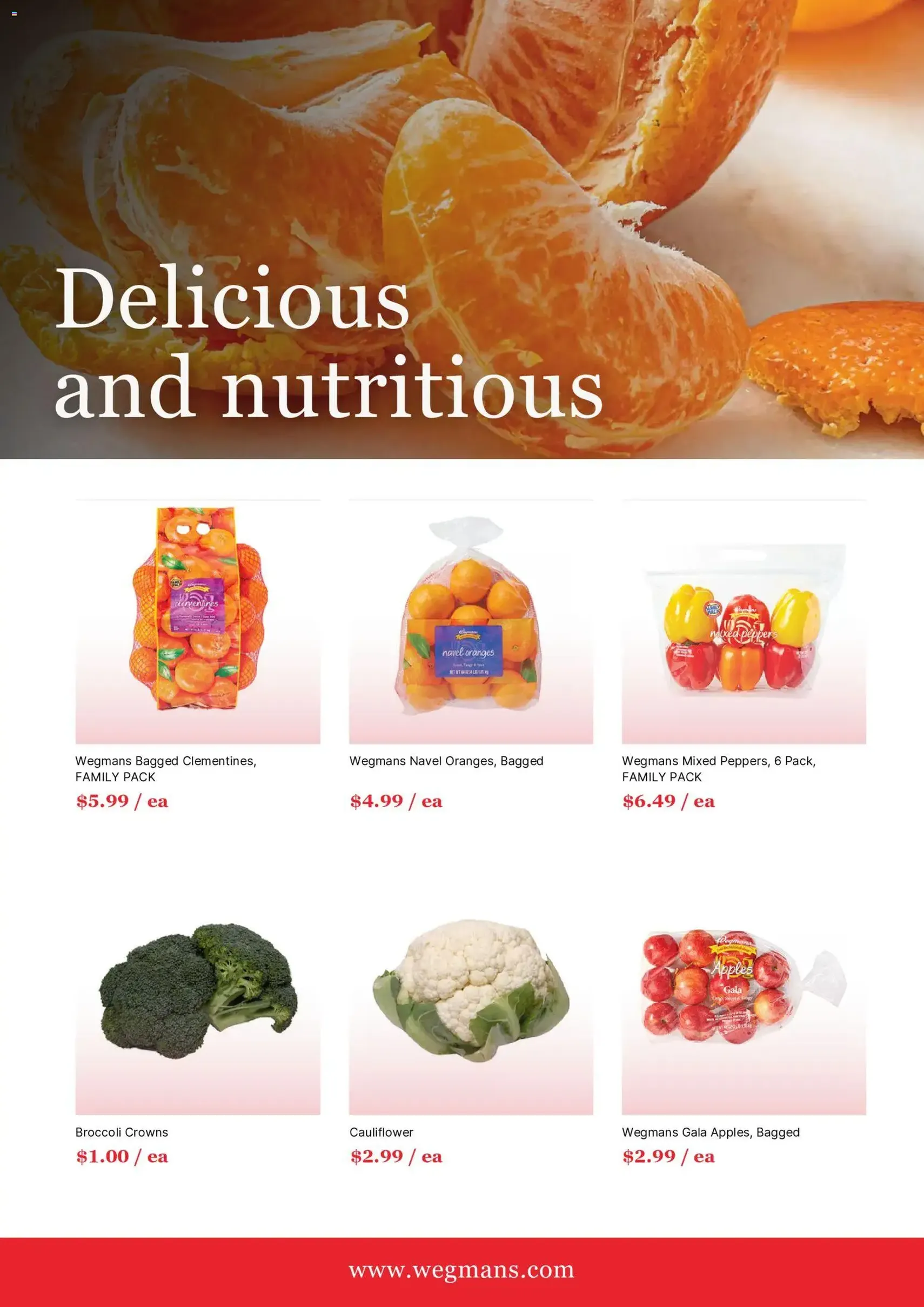 Wegmans Monthly Ad - valid flyer from 01/01/2026, page 2 of 7