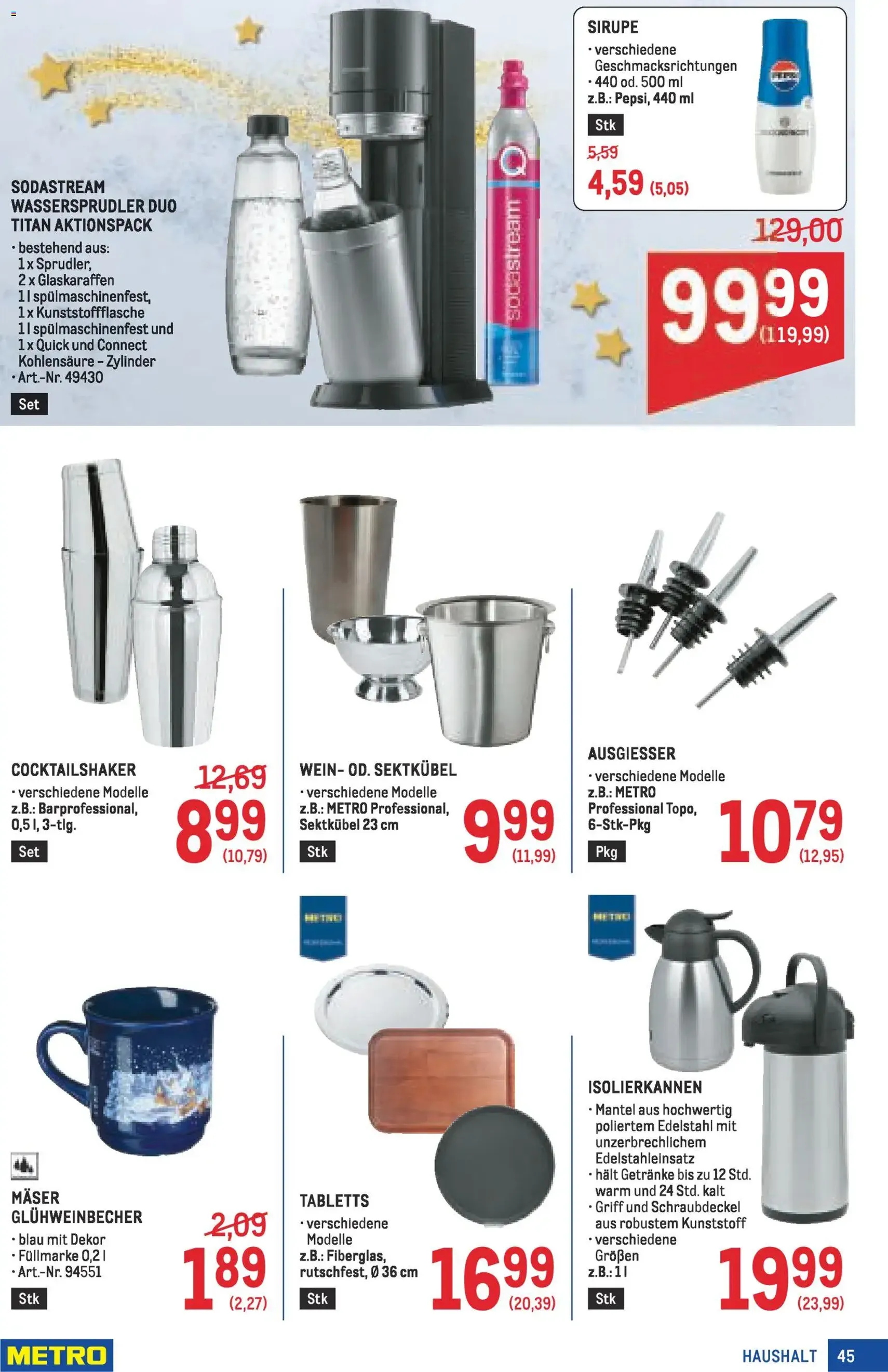 Metro angebote Profi - Gültiger Prospekt ab 13.11.2025, Seite 45 von insgesamt 64