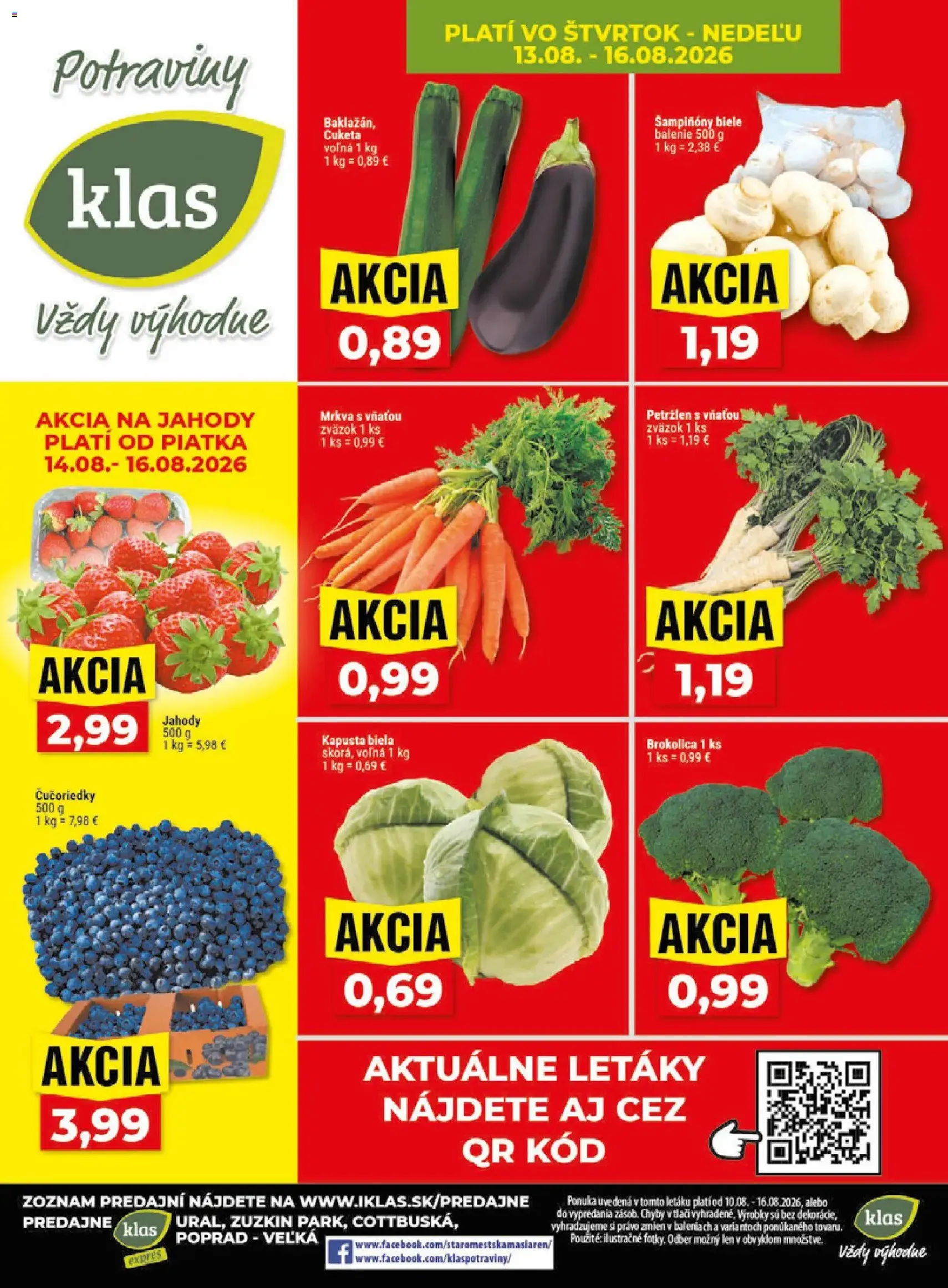 Klas leták - platný leták od 10.08.2026 strana 29 z 29