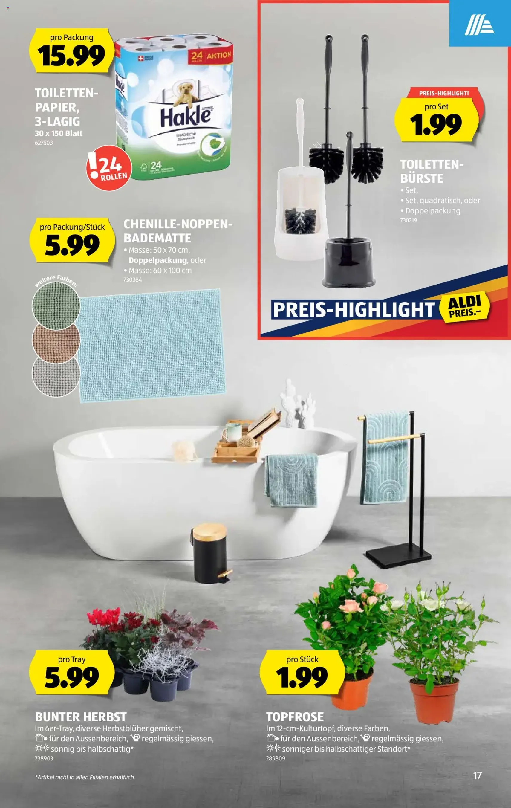 Aldi aktionen - Gültiger Prospekt ab 27.08.2026, Seite 17 von insgesamt 35