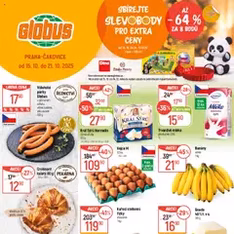 Globus leták - náhled letáku platný od 15.10.2025