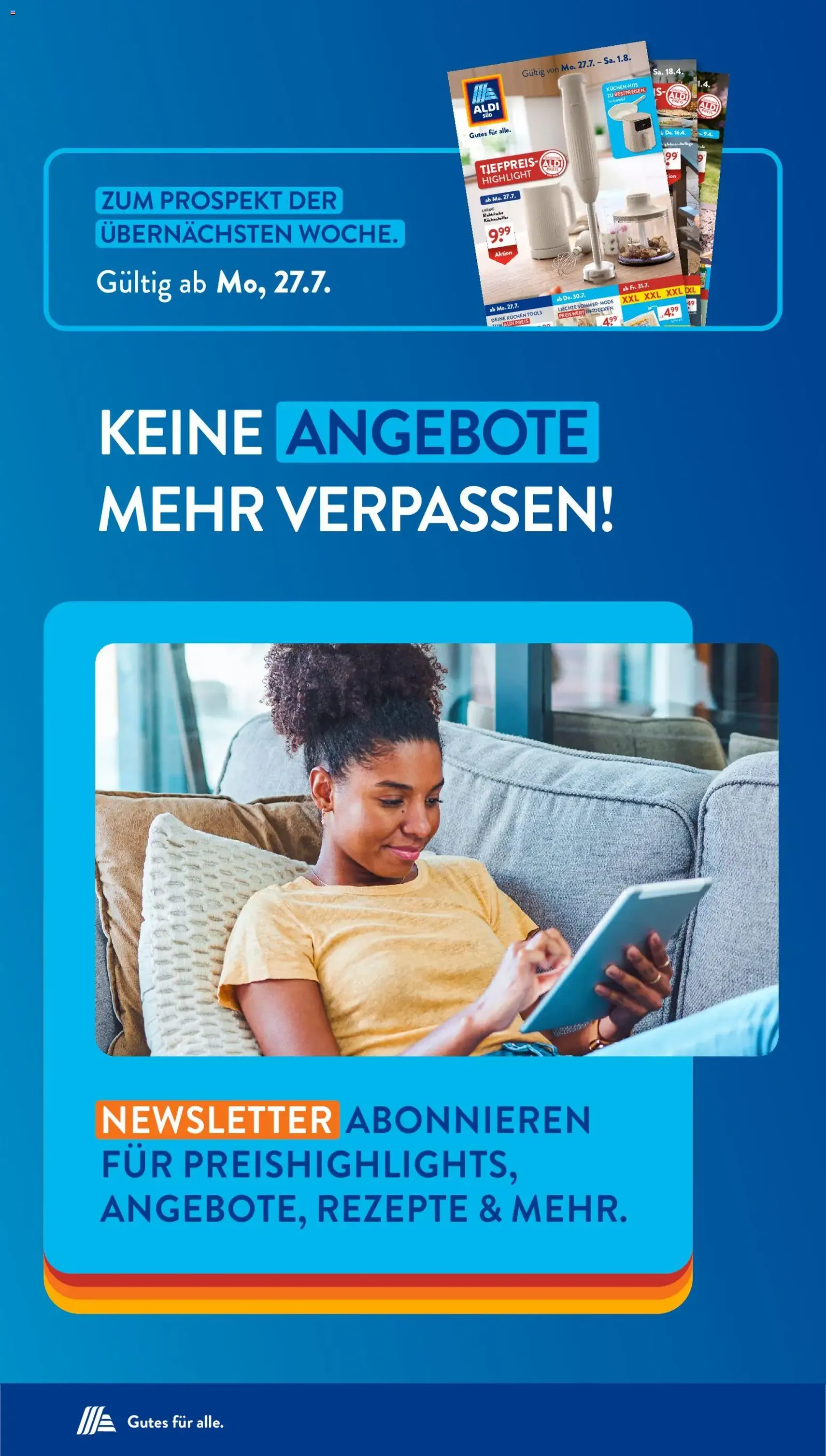 Aldi Süd Prospekt - Gültiger Prospekt ab 20.07.2026, Seite 33 von insgesamt 33