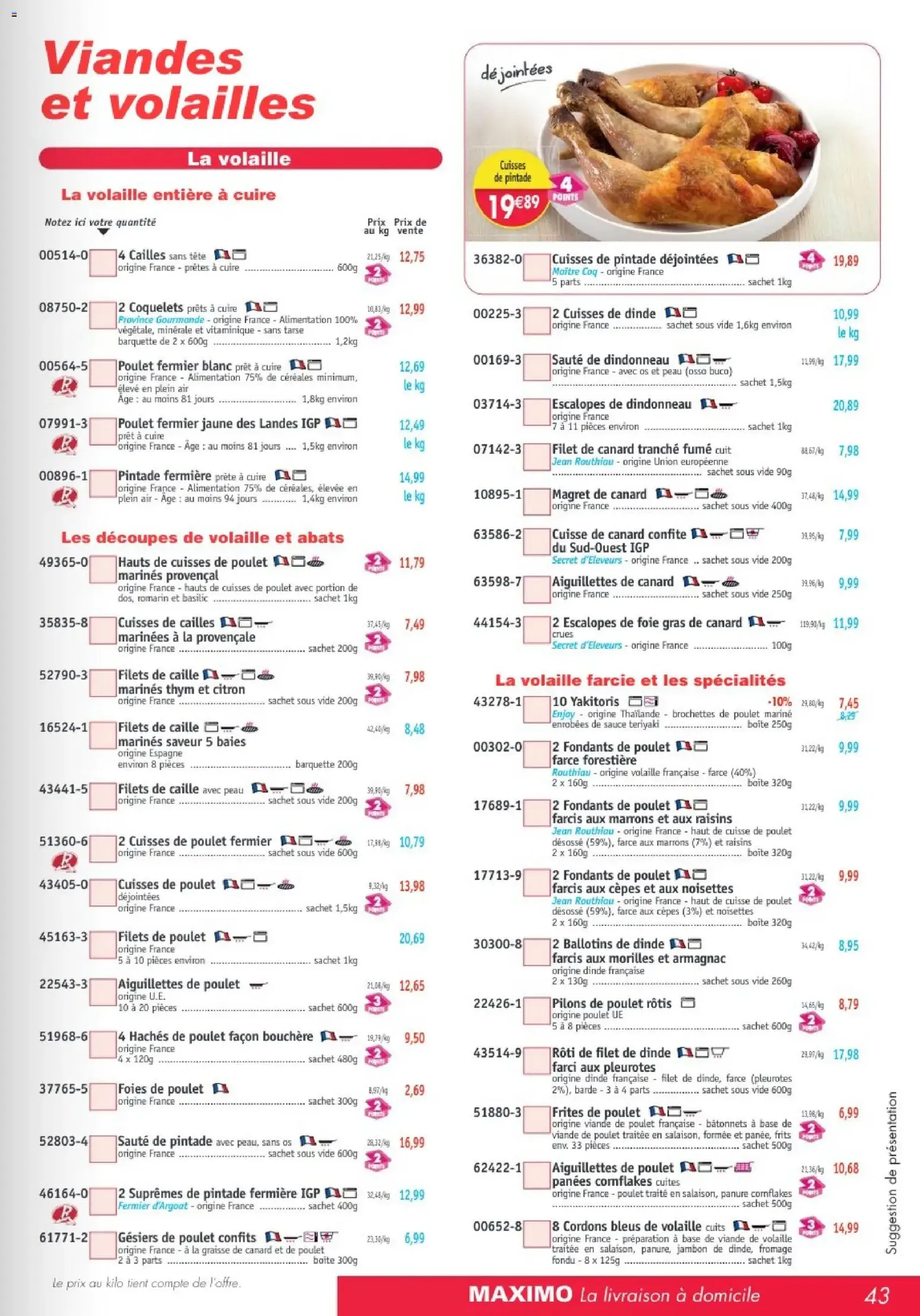 Maximo catalogue - brochure valable à partir du 24/08/2026, page 43 sur 64