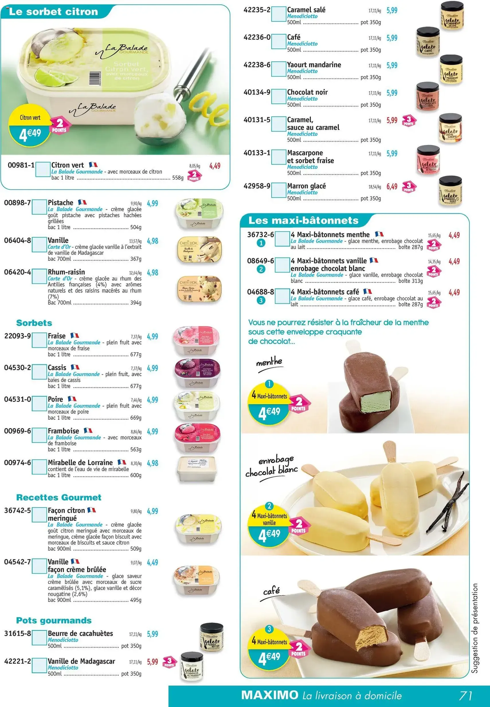 Maximo catalogue - brochure valable à partir du 21/11/2025, page 71 sur 76