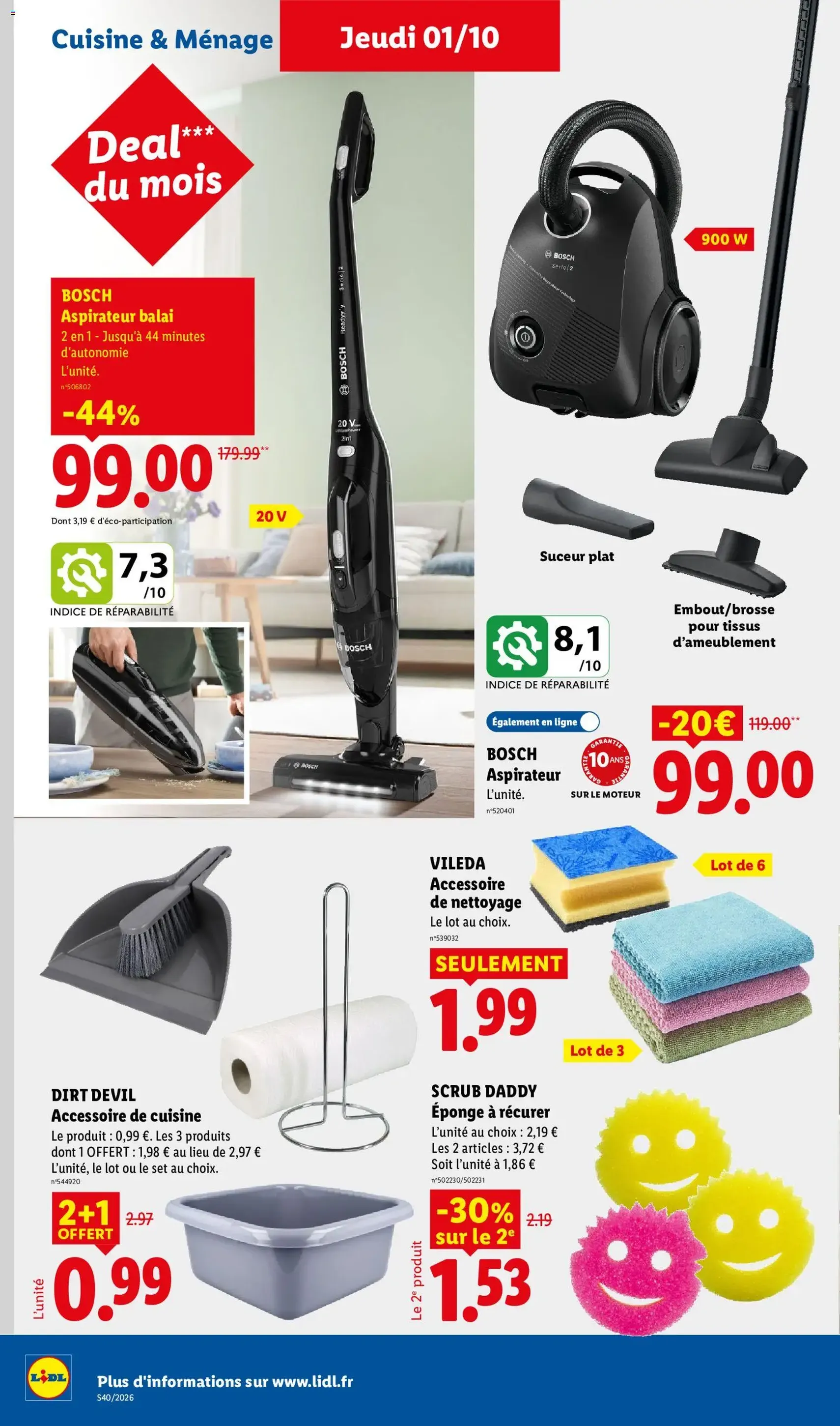 LIDL catalogue - brochure valable à partir du 01/10/2026, page 42 sur 57