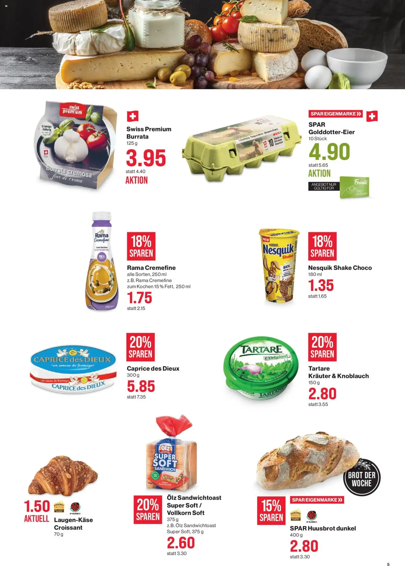 SPAR aktionen - Gültiger Prospekt ab 04.06.2026, Seite 5 von insgesamt 18