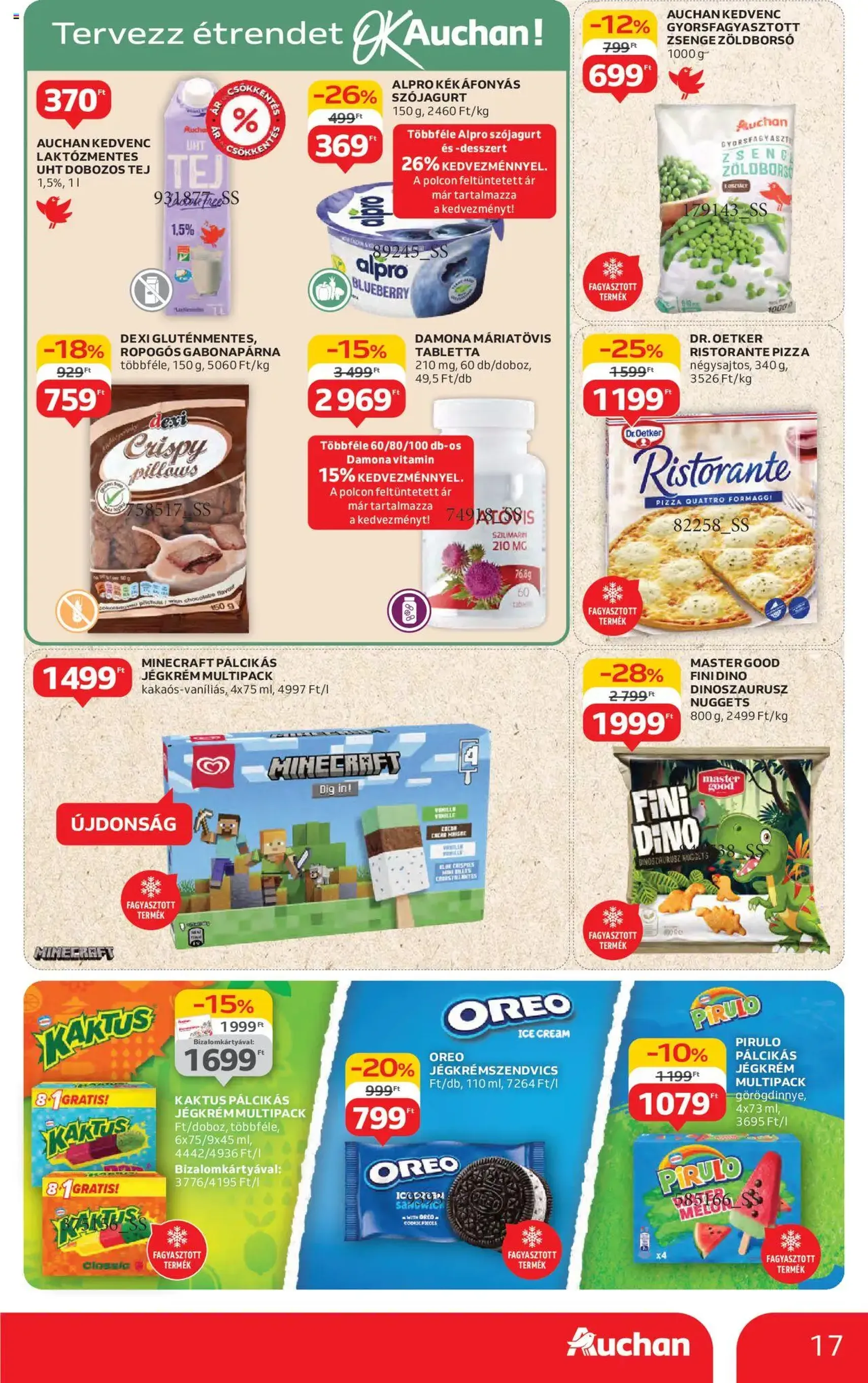 Auchan Akciós újság - 2025.07.24. érvényes szórólap 17 oldal 60 oldalból