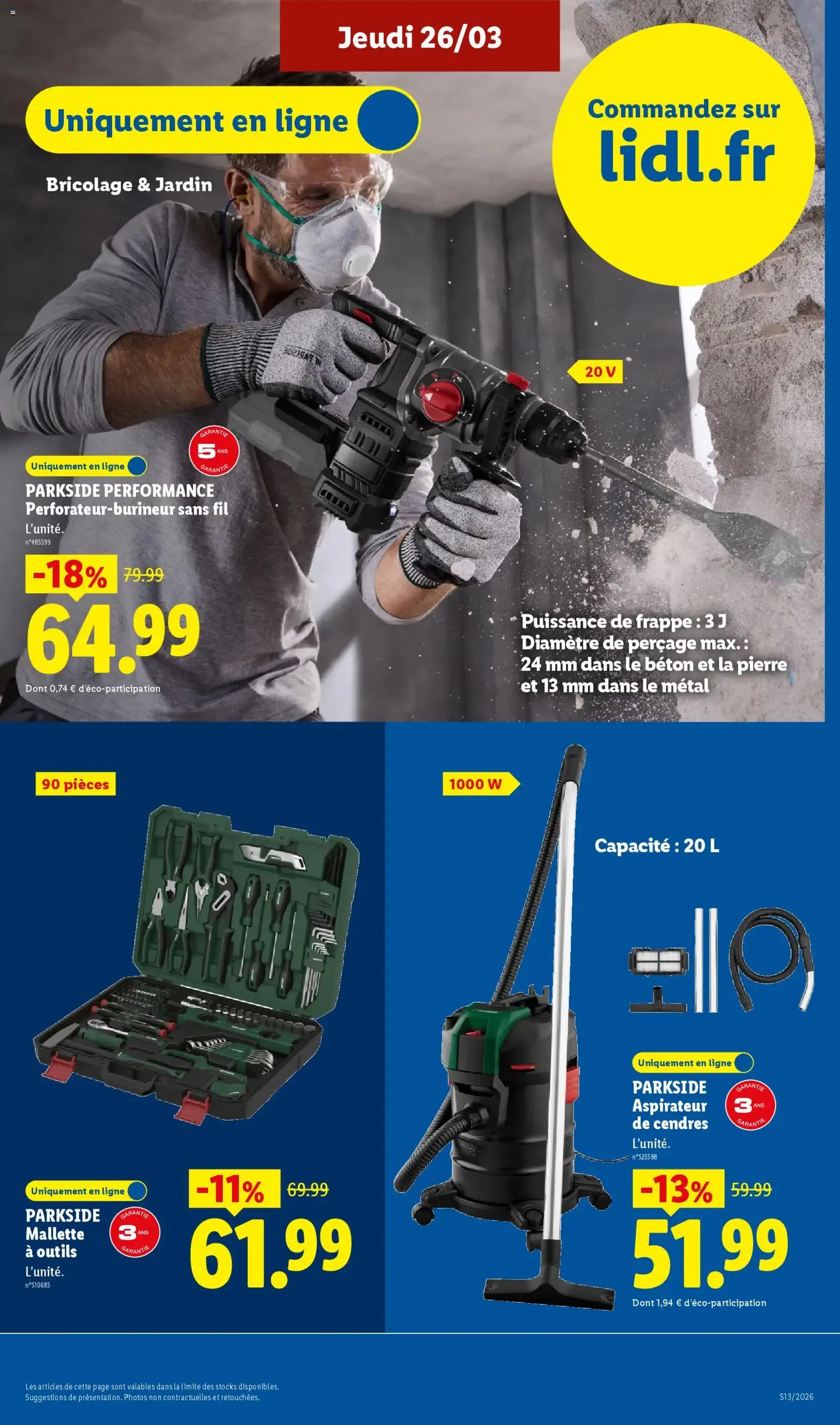 LIDL catalogue semaine 13 - brochure valable à partir du 26/03/2026, page 49 sur 76