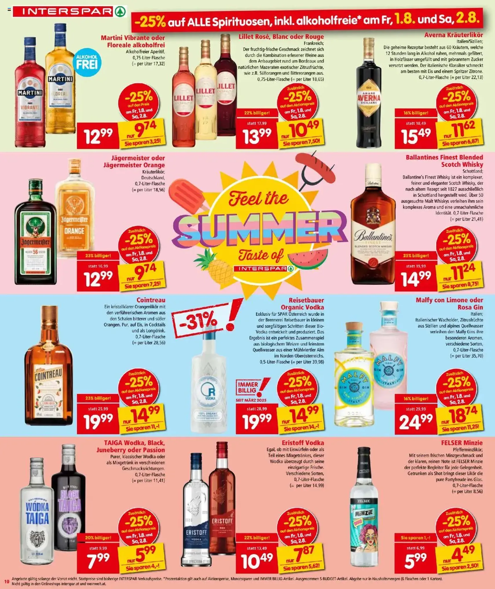 Interspar Flugblatt - Gültiger Prospekt ab 31.07.2025, Seite 10 von insgesamt 20